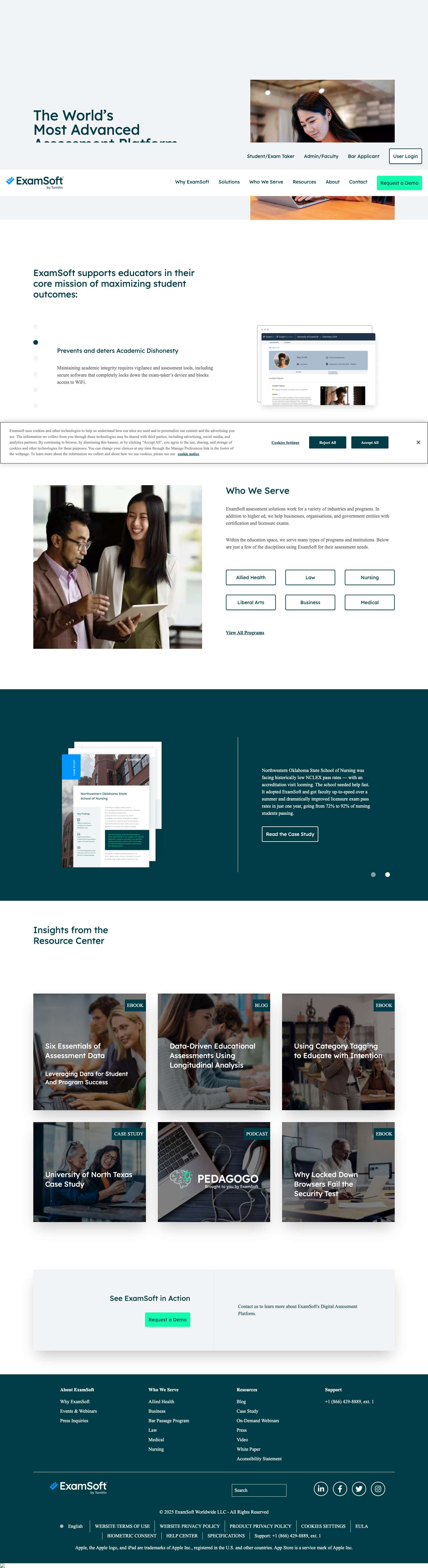Learning Assessment Tools & Software - Full Screenshot