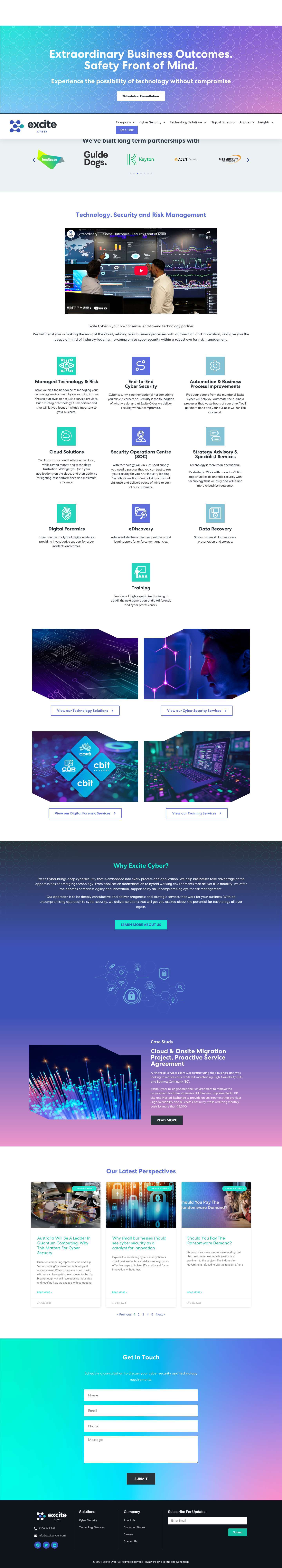 Excite Cyber - Full Screenshot