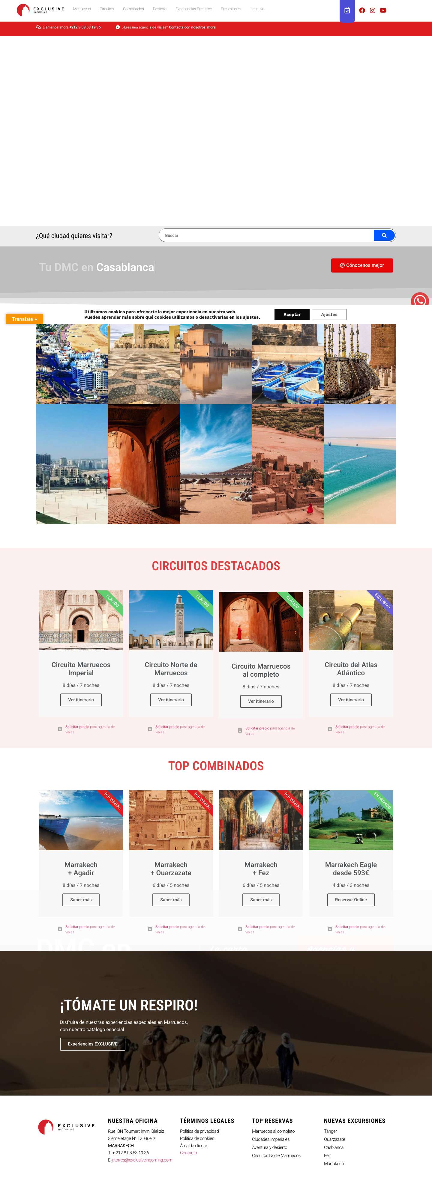 Exclusive Incoming – DMC in Morocco - Full Screenshot