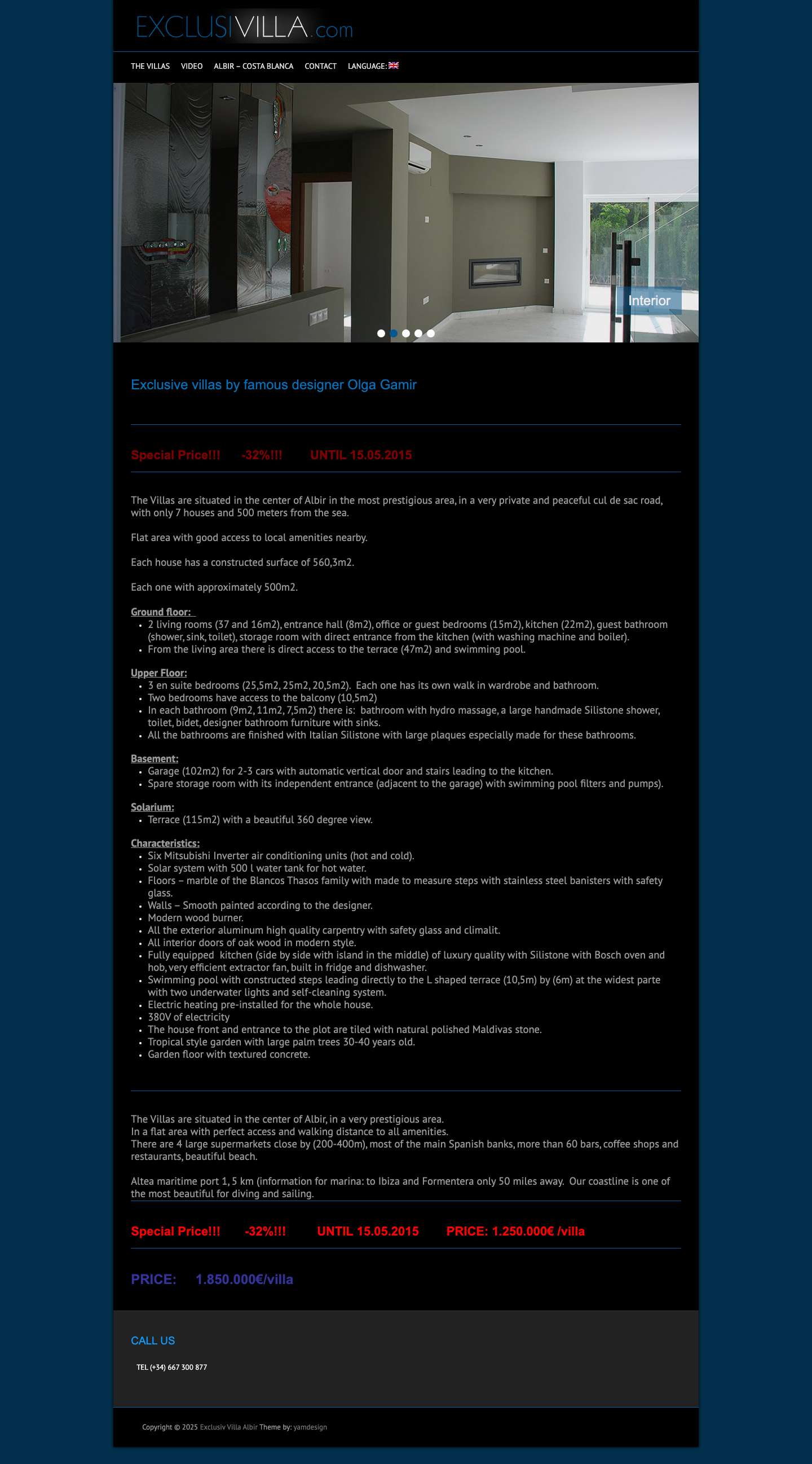 Exclusiv Villa Albir | Luxury Homes in Spain - Full Screenshot