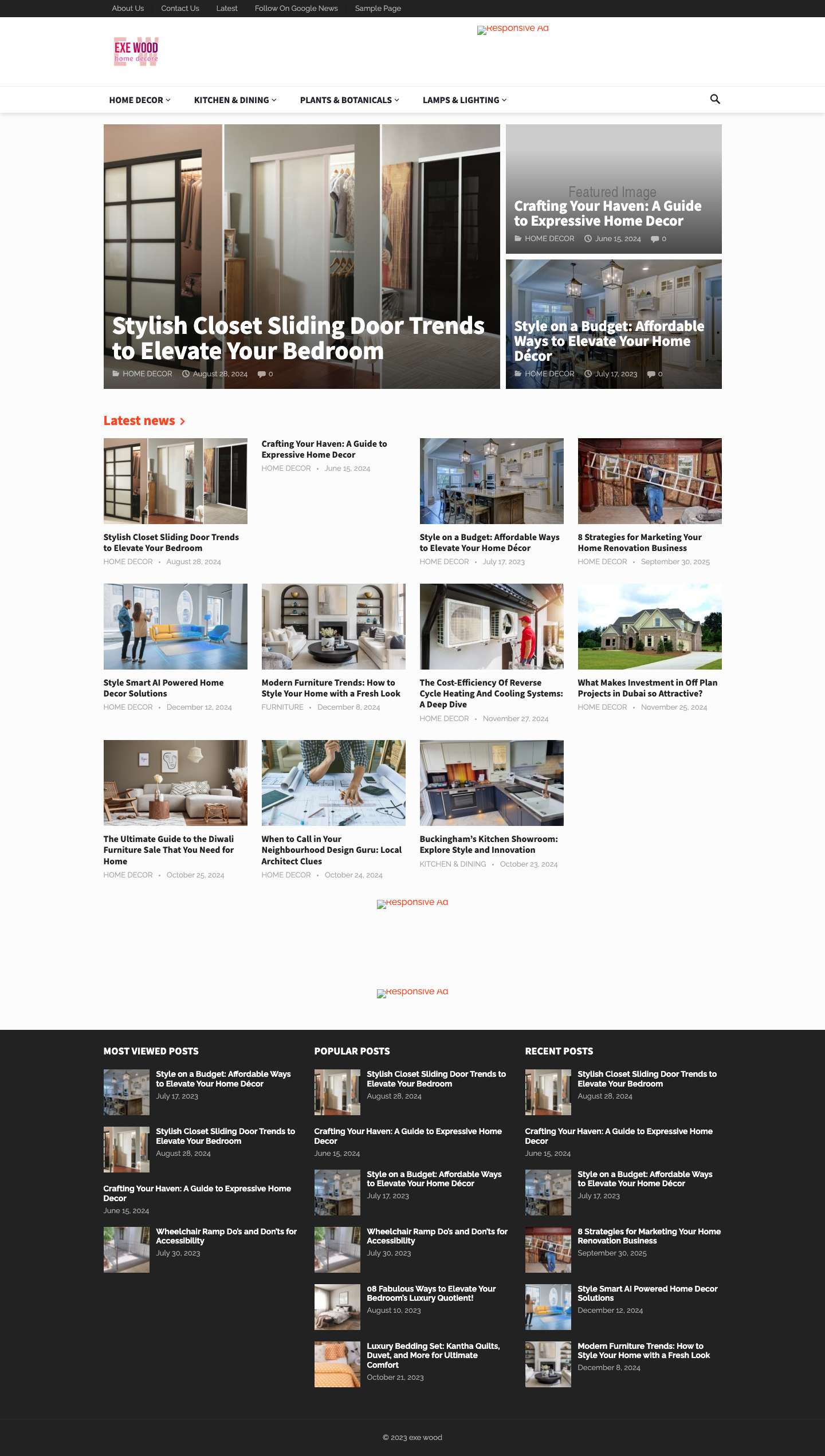 Best Home Décor Items home accessories - Full Screenshot