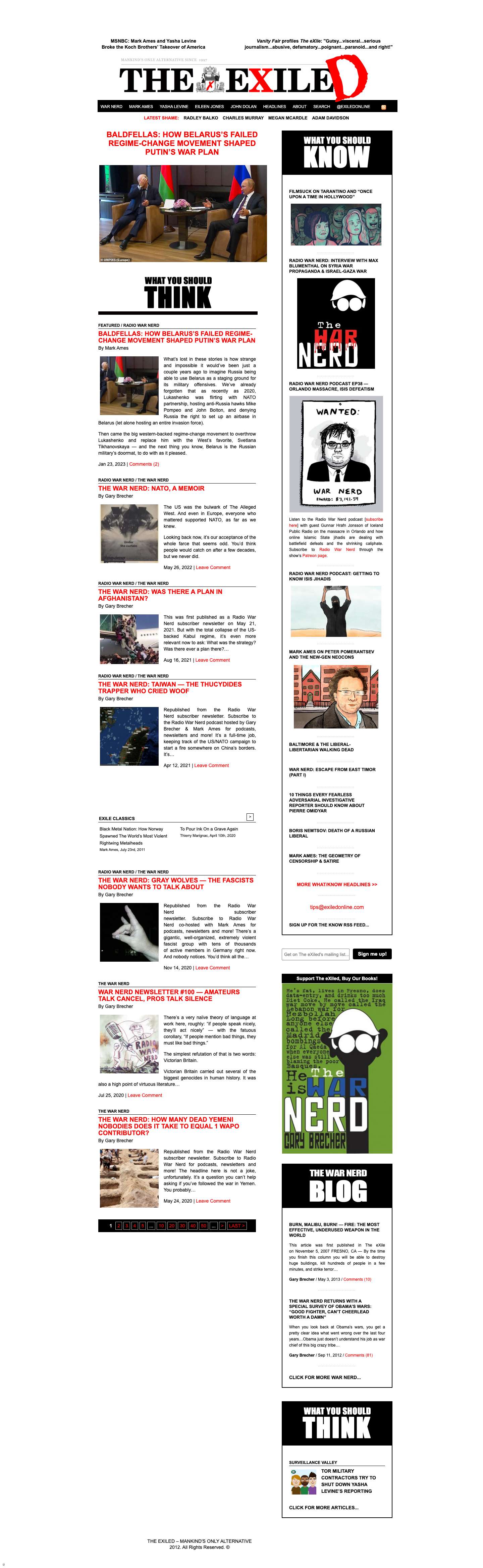 THE EXILED – MANKIND'S ONLY ALTERNATIVE - Full Screenshot