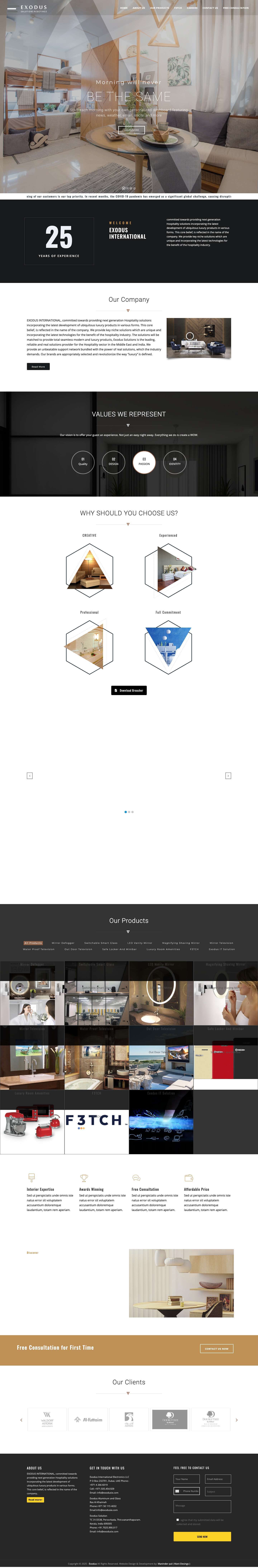 Home | Exodus - Full Screenshot