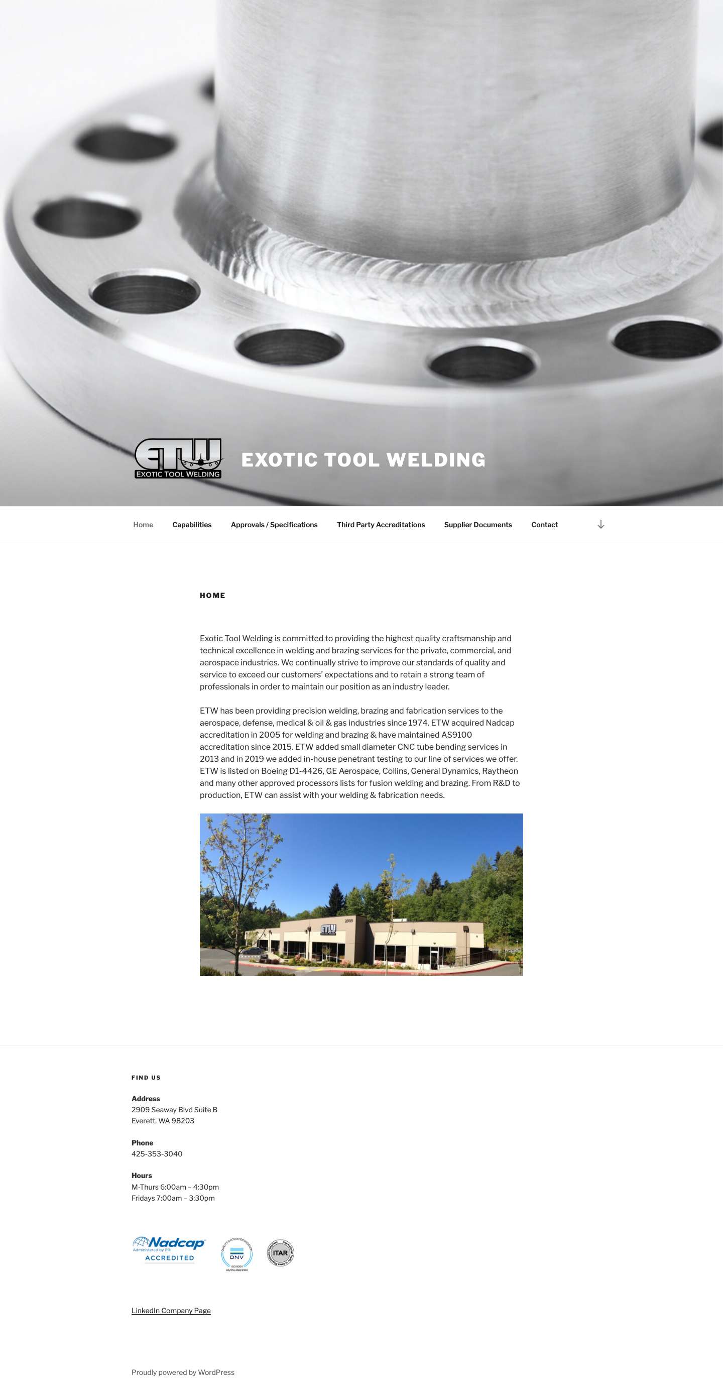 Exotic Tool Welding - Full Screenshot