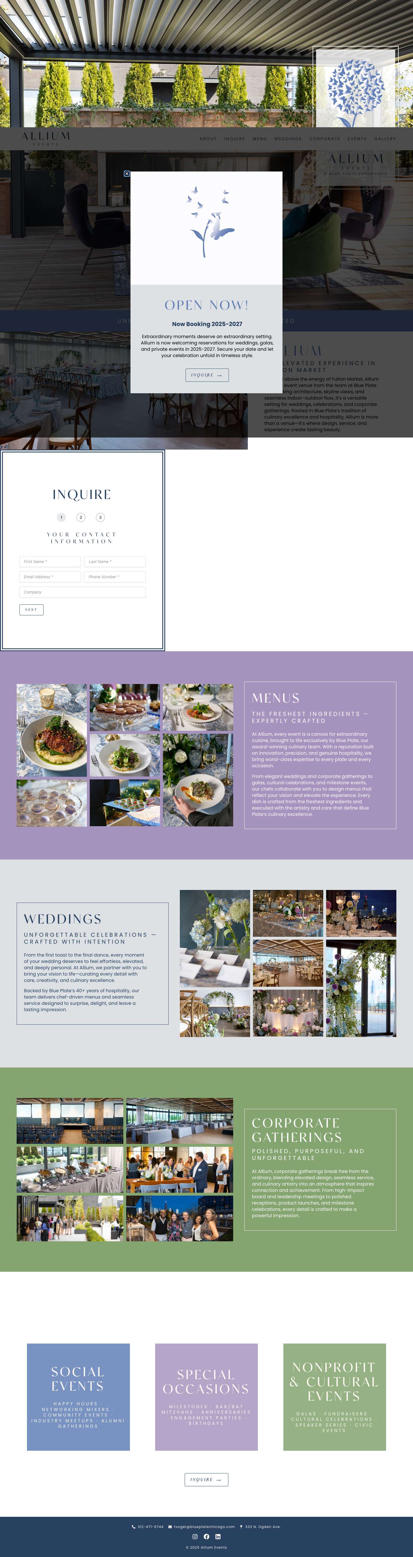 Allium – A Blue Plate Experience - Full Screenshot