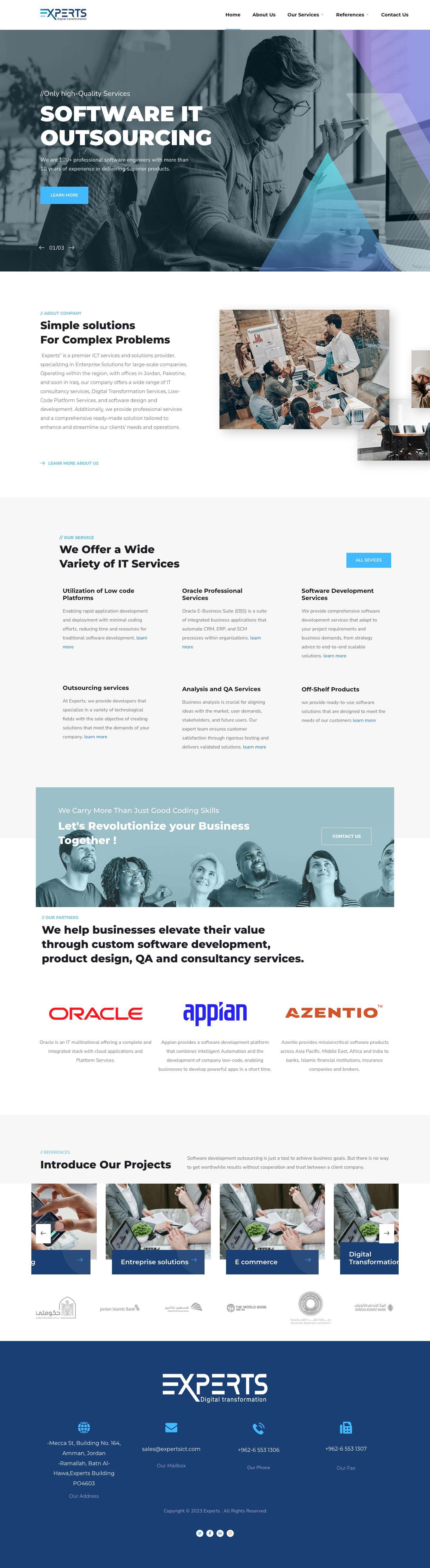 Experts - Full Screenshot