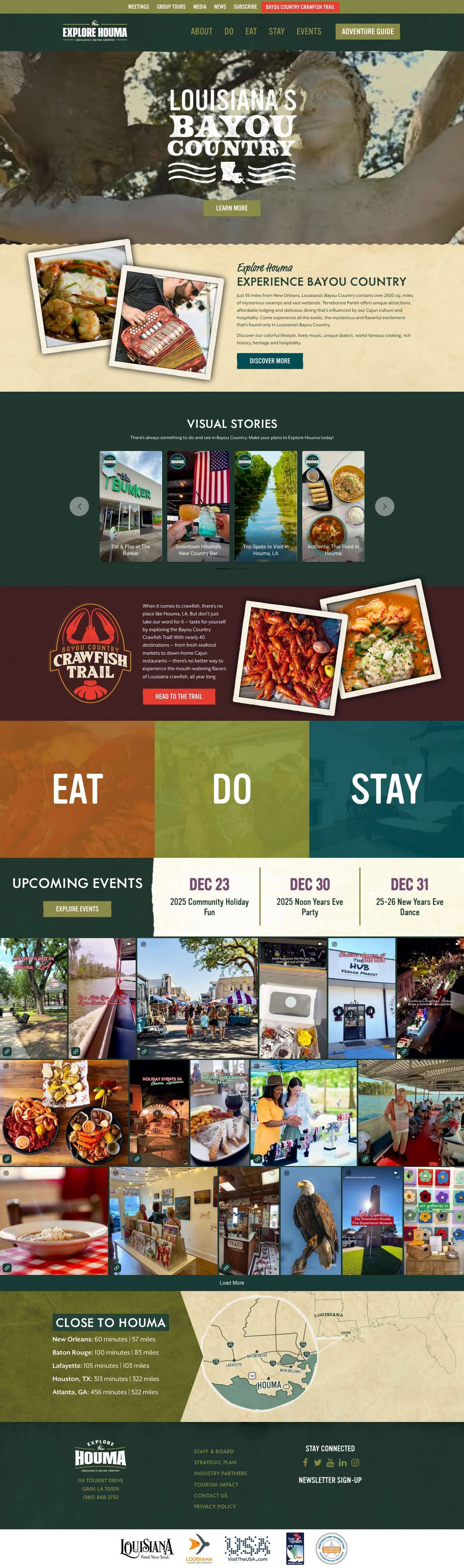 Explore Houma - Full Screenshot