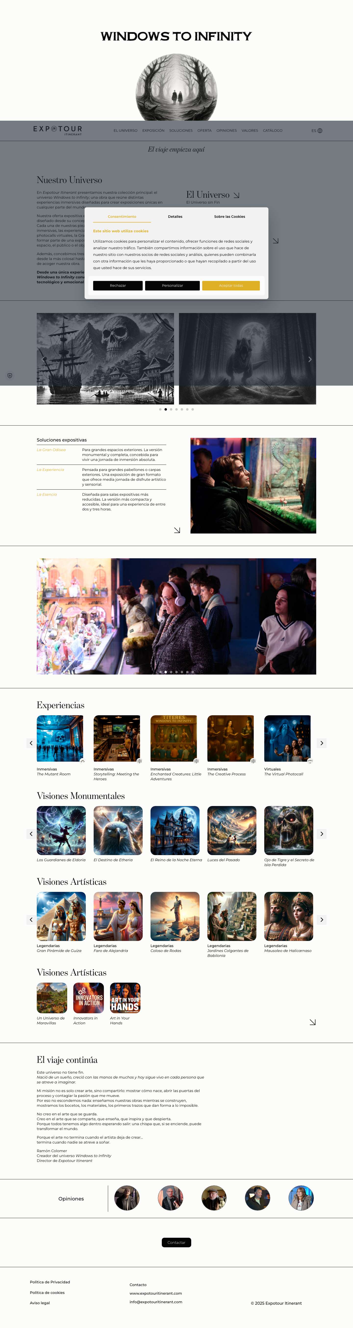 Windows to Infinity – Imaginamos mundos y los construimos. - Full Screenshot