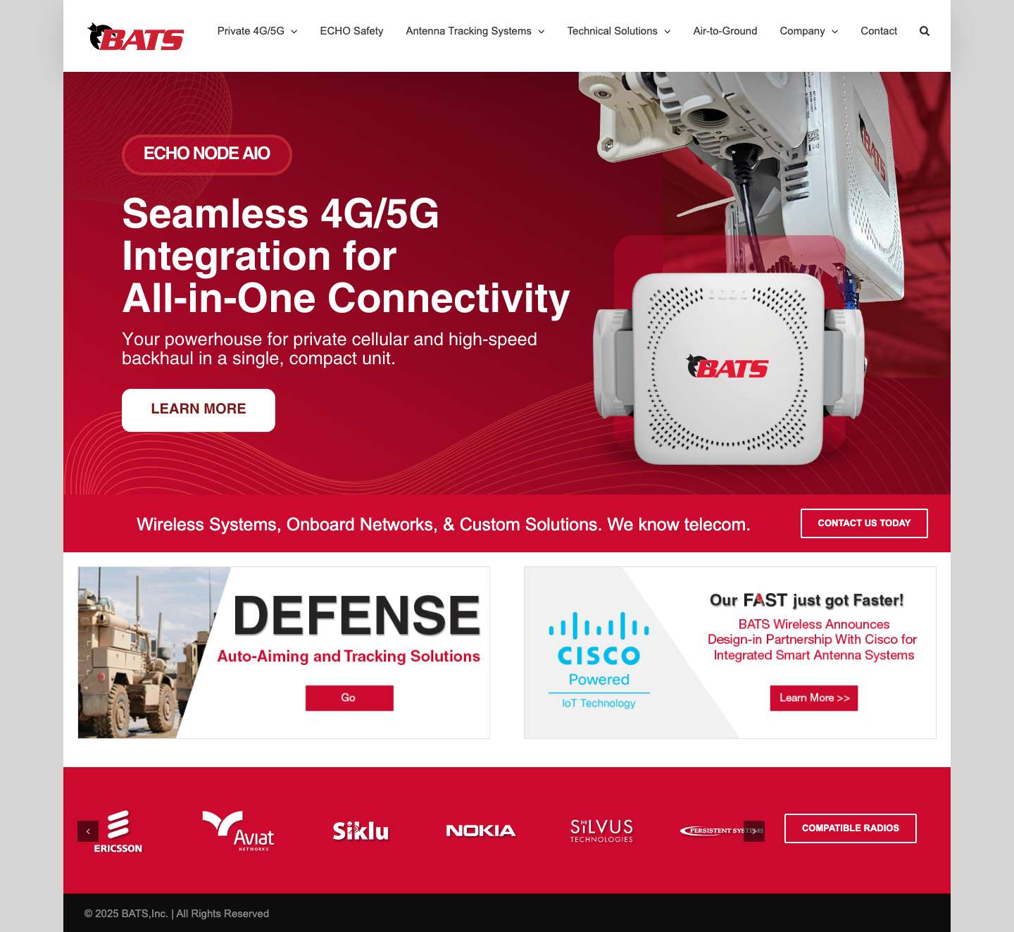 Antenna Tracking Systems - BATS Wireless - Full Screenshot