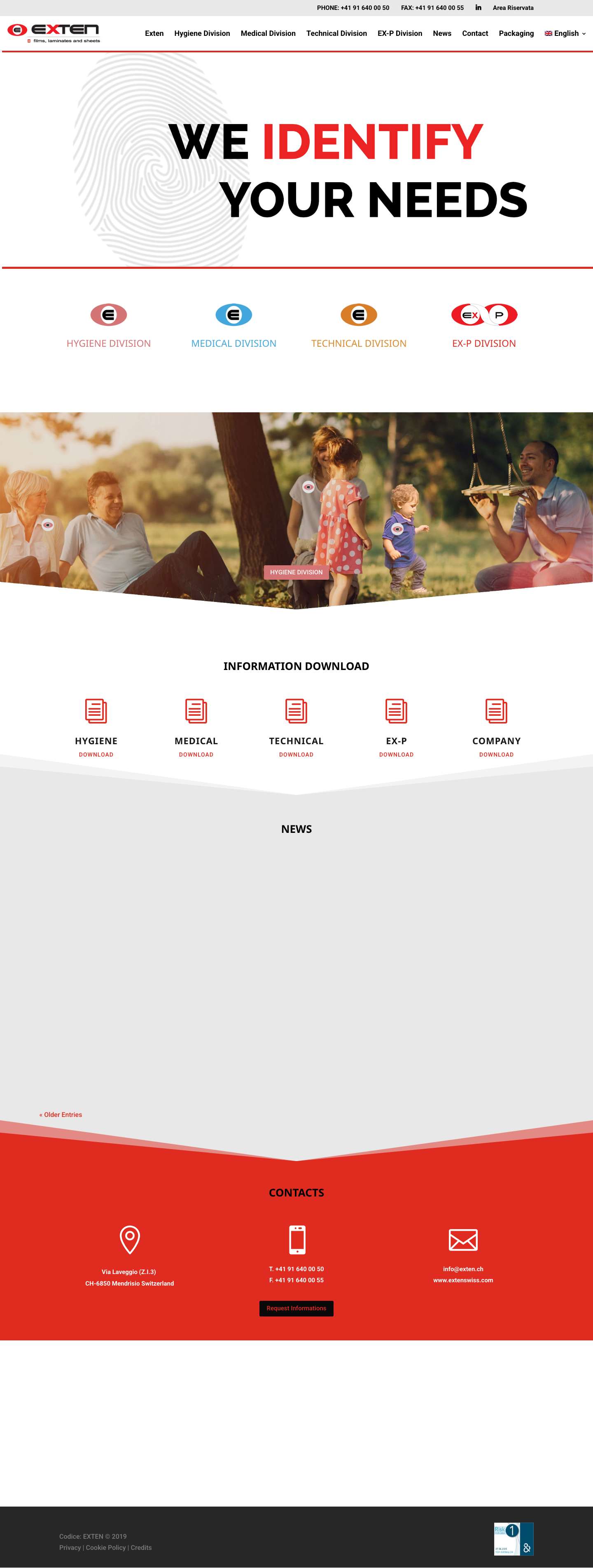 Exten - Plastic films laminates and sheetsSliderSliderSliderSlider - Full Screenshot