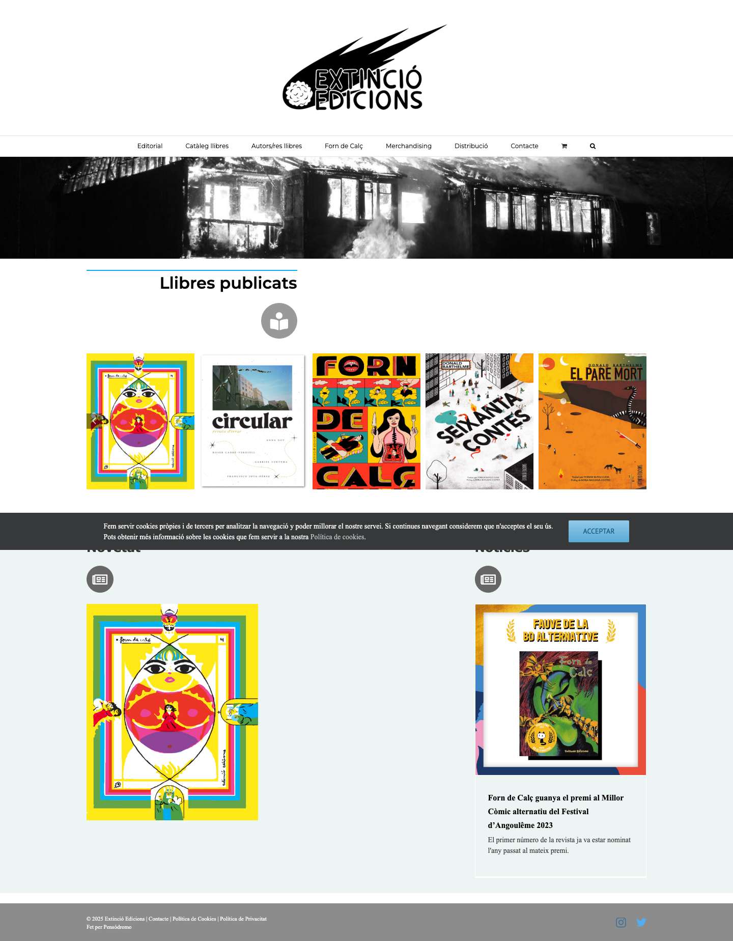 Extinció Edicions - Full Screenshot
