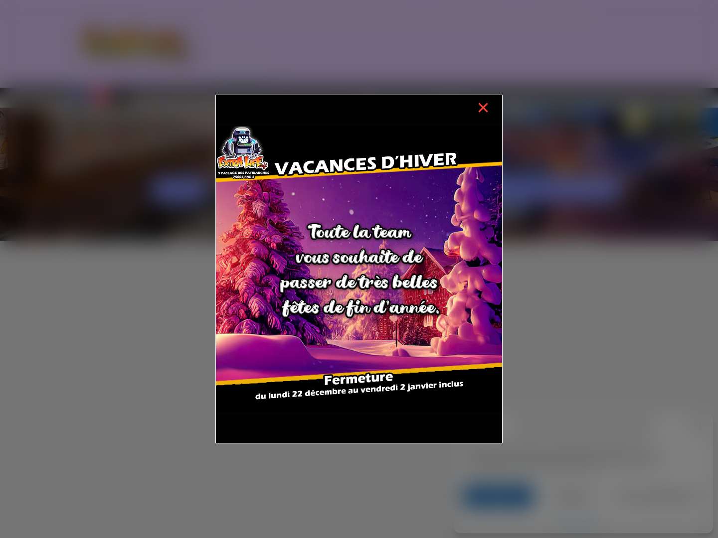 Extra Life Café | Il n'y a pas que le bouton start pour faire une pause - Full Screenshot