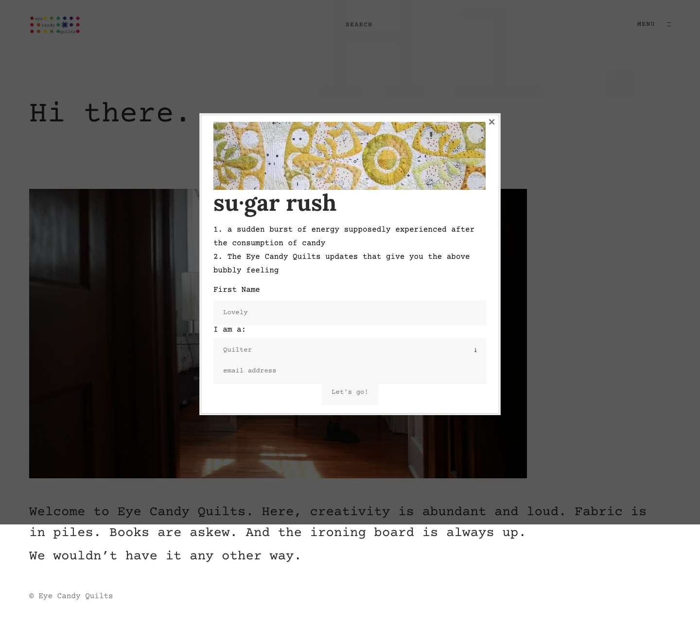 Eye Candy Quilts – quilt patterns - Full Screenshot