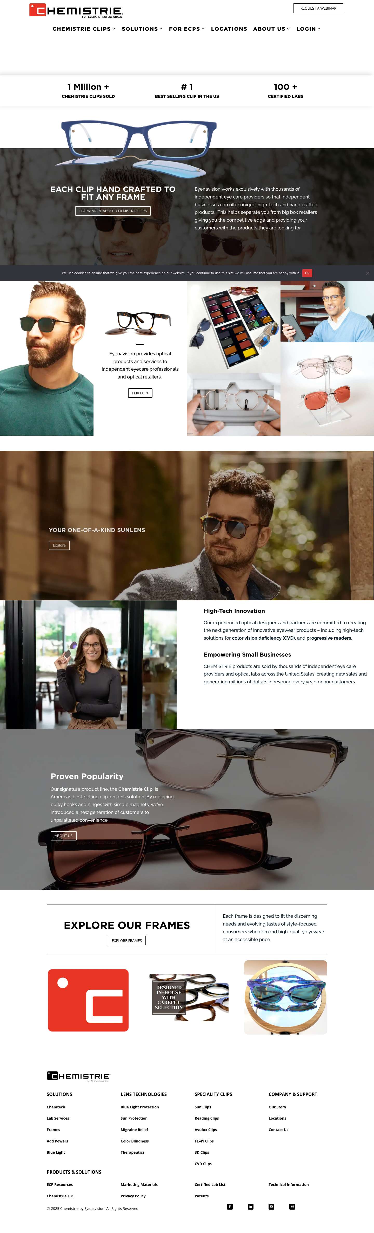 Your Frames. Your Prescriptions. Multiple Lenses - Full Screenshot