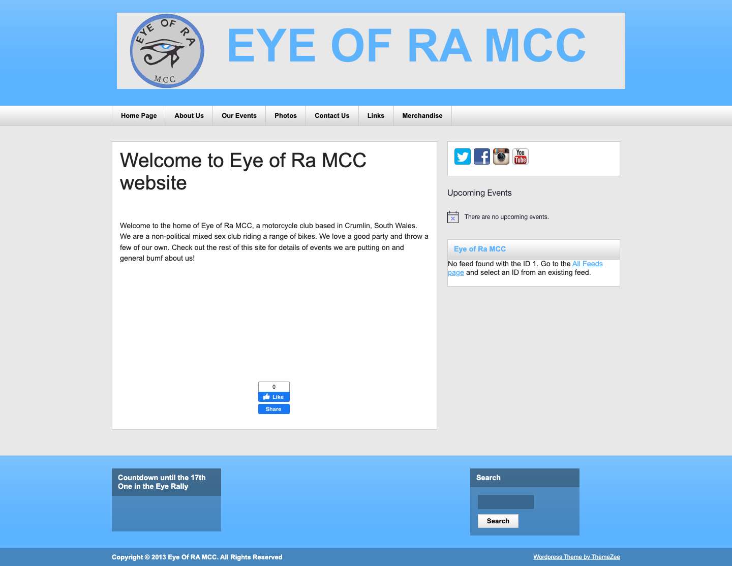 Eye Of RA MCC | Eye Of RA MCC Website - Full Screenshot