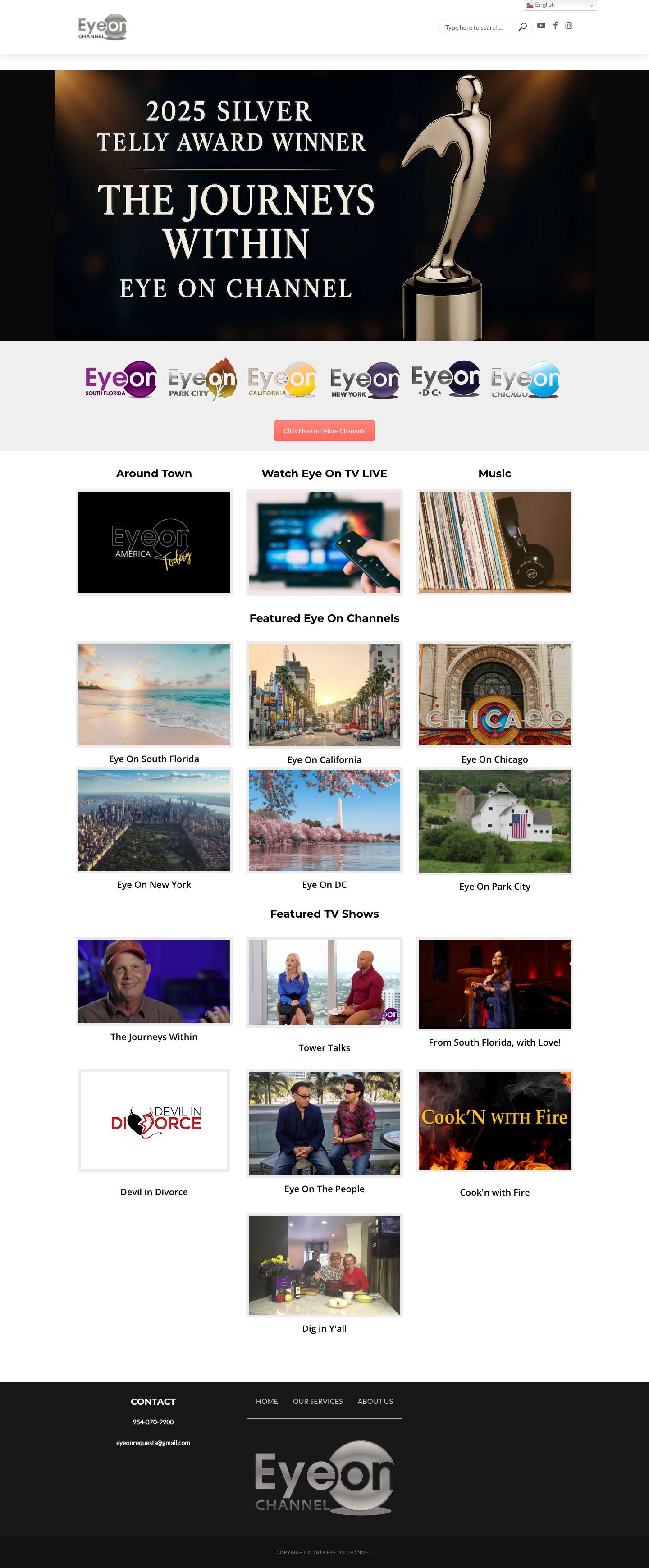 Eye On Channel - Lifestyle Events News SFL NY Chicago LA & other cities - Full Screenshot