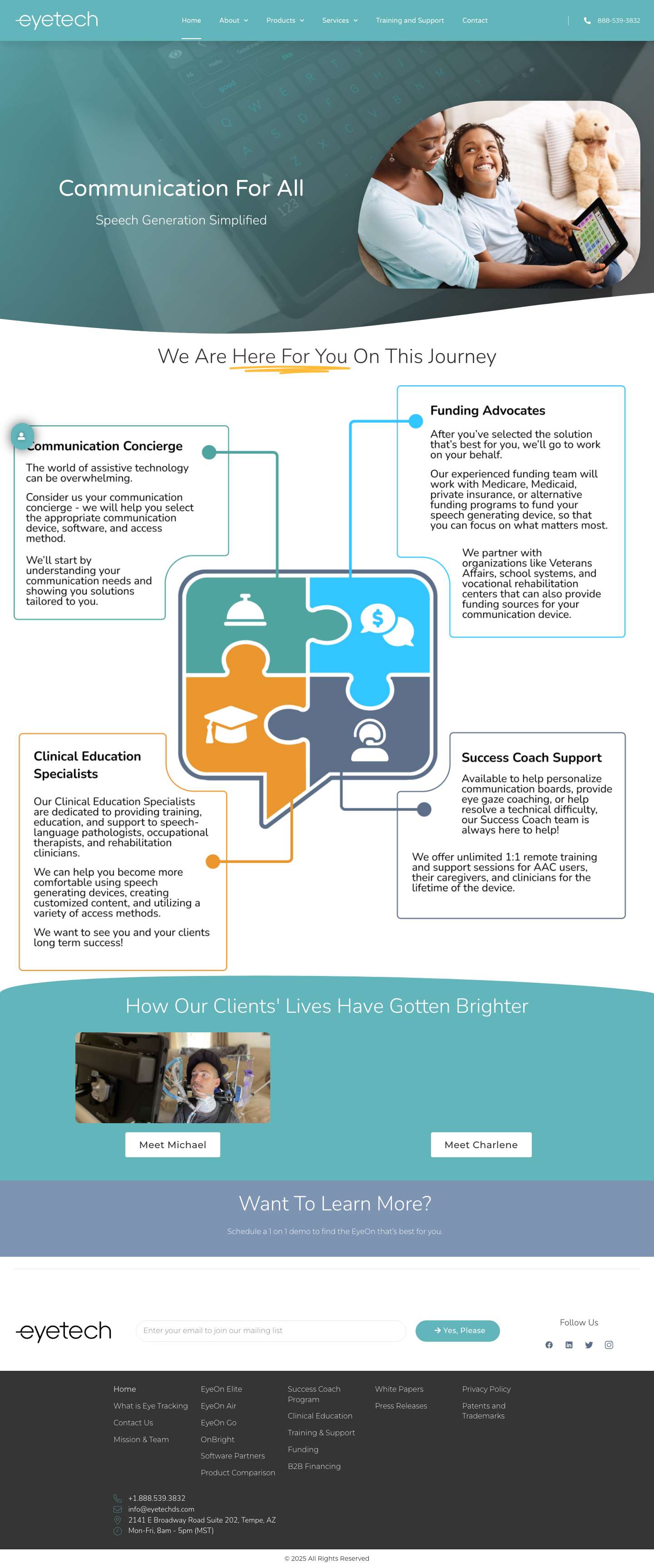 EyeTech Digital Systems – EyeTech Digital Systems - Full Screenshot