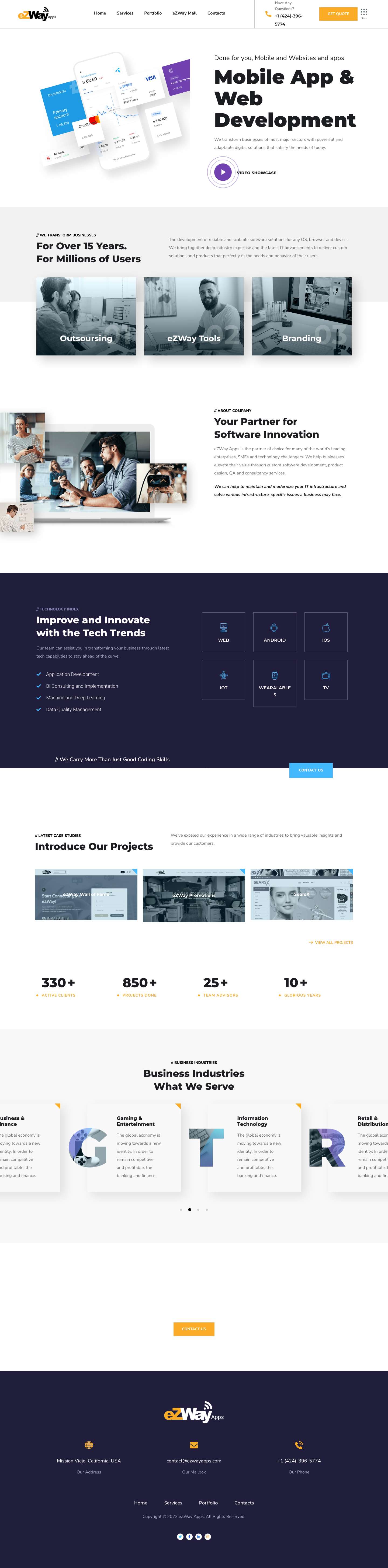 Ezway Apps - Full Screenshot