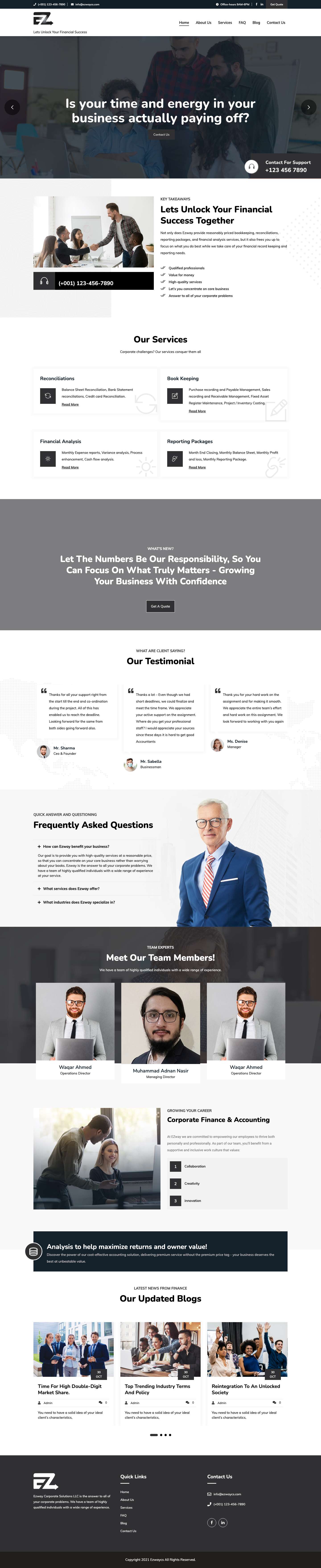 - Ezway Corporate Solutions LLC - - Full Screenshot