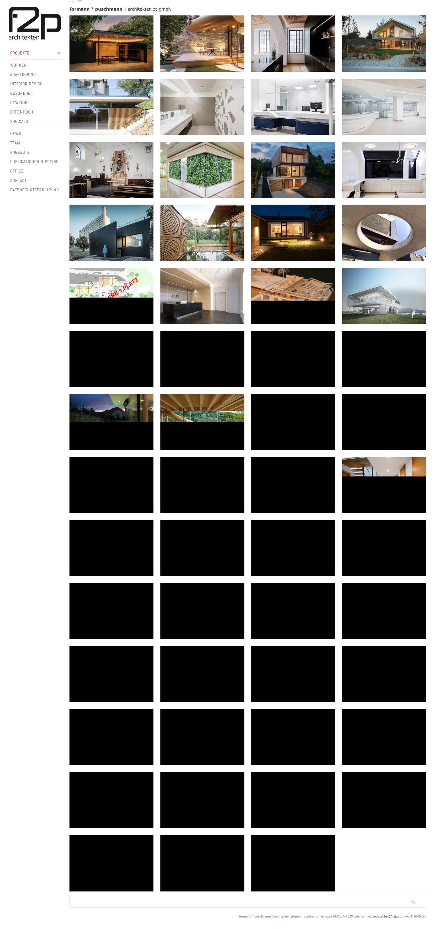 f2p – formann ² puschmann | architekten - Full Screenshot