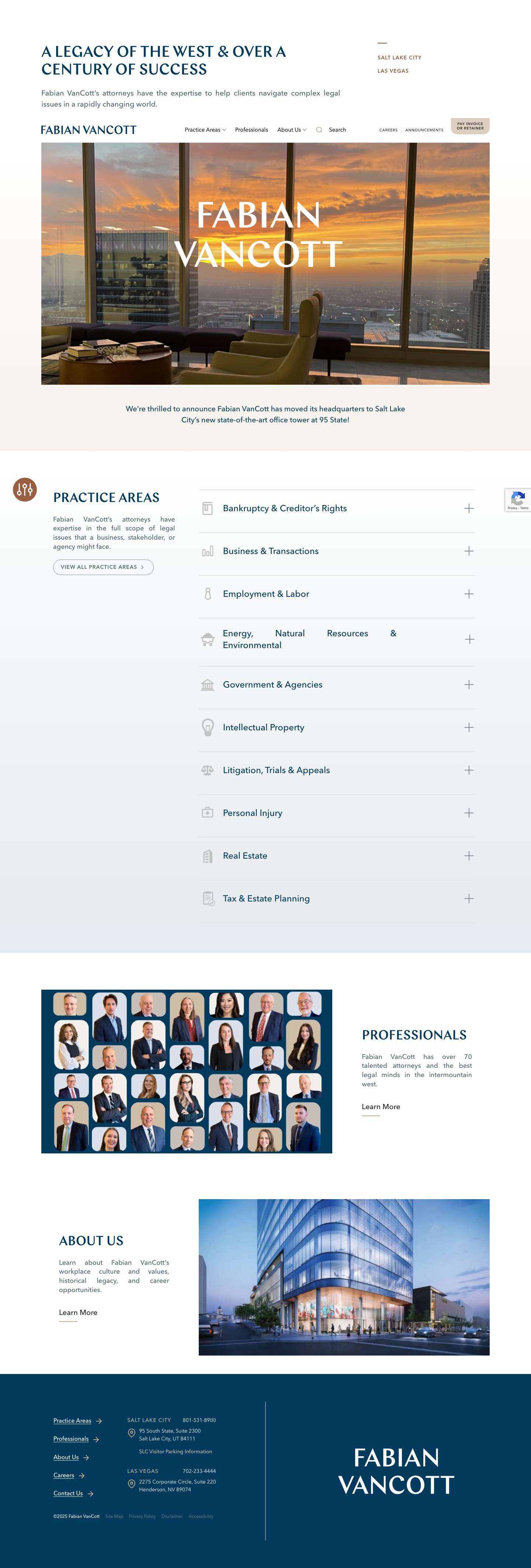 Home - Fabian VanCott - Full Screenshot