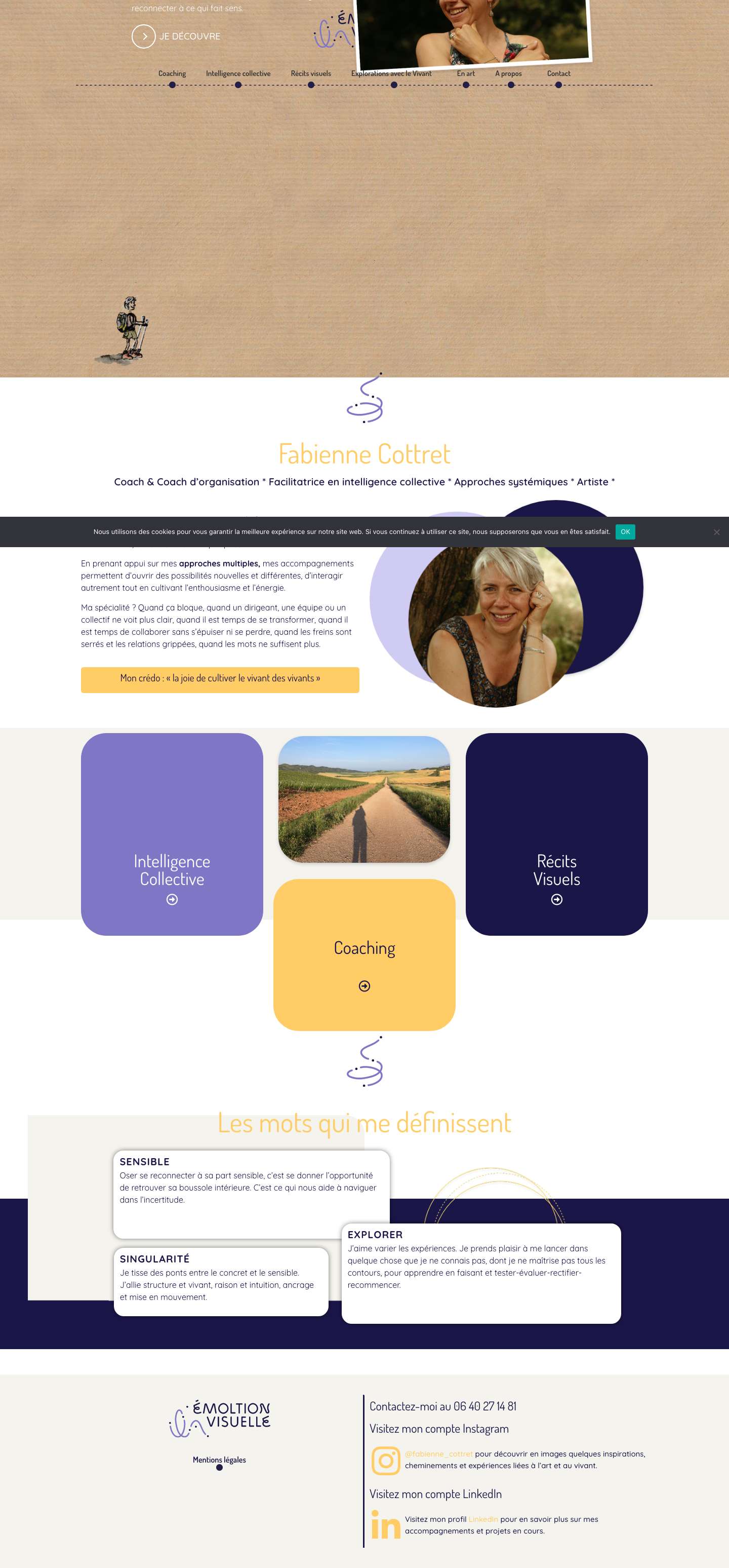 Fabienne - Fabienne Cottret - Full Screenshot