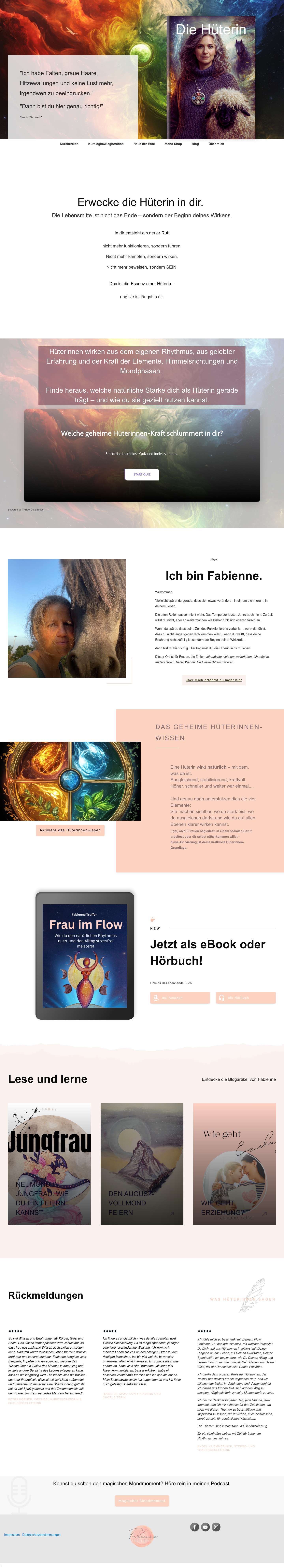 Die Hüterin | FabienneTruffer - Full Screenshot