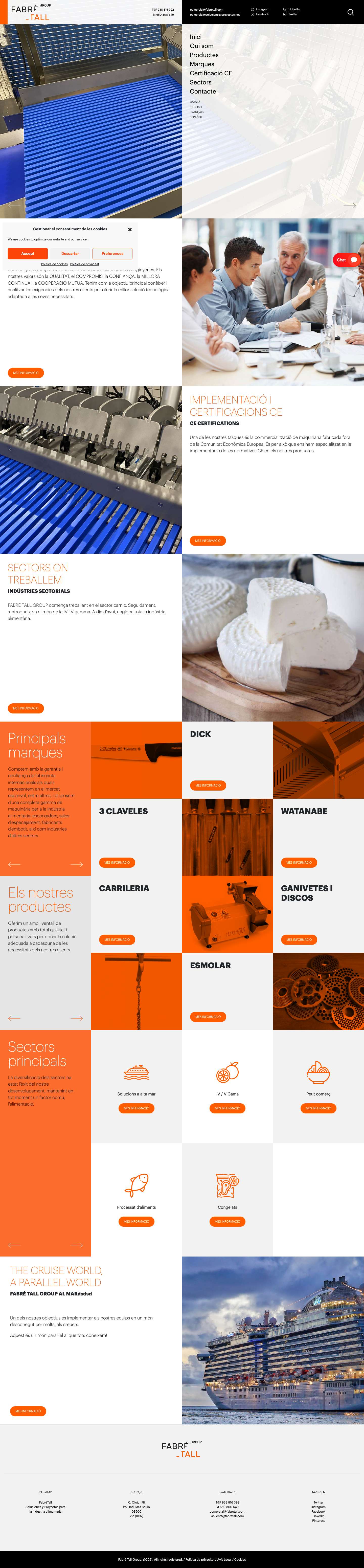 Fabre Tall - HomeHome - Fabre Tall - Full Screenshot