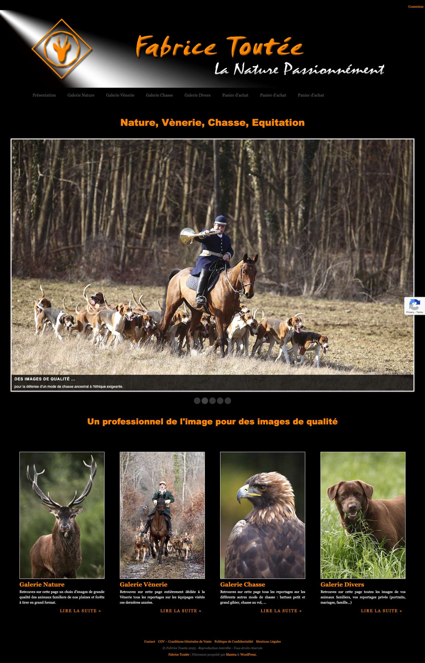 Fabrice Toutée – La Nature Passionnément - Full Screenshot