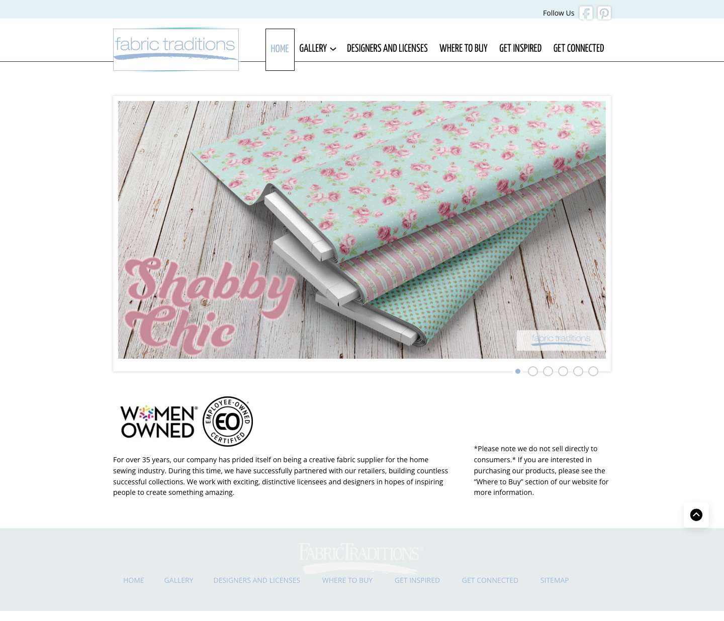 Fabric Supplier in New York, NY | Guaranteed Satisfaction - Full Screenshot