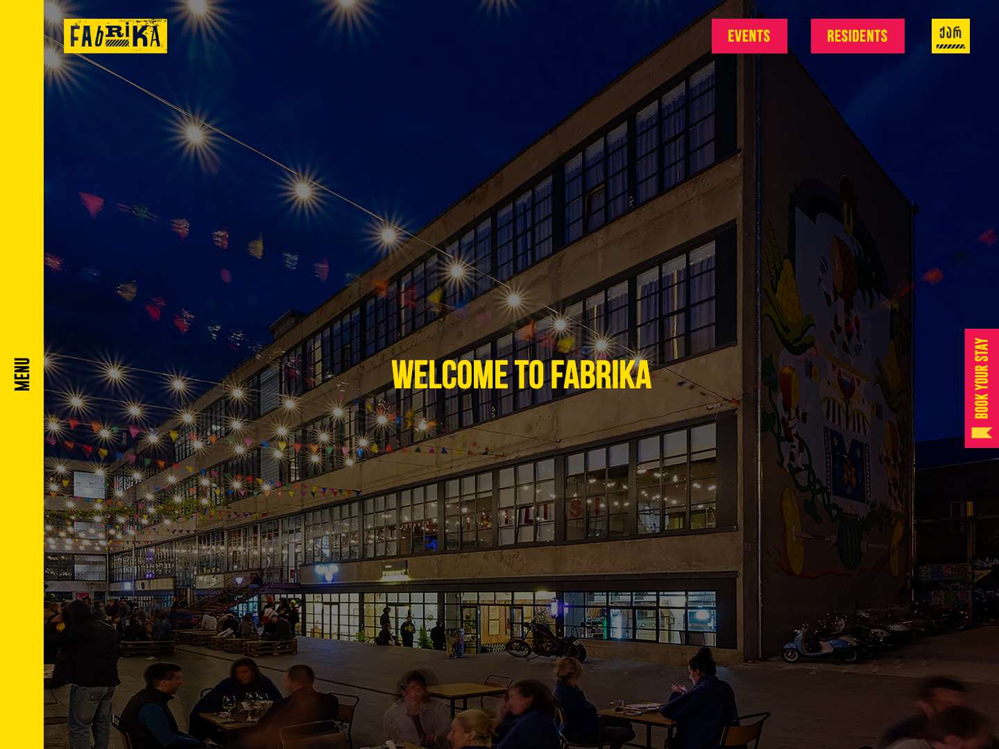 Home - Fabrika - Full Screenshot