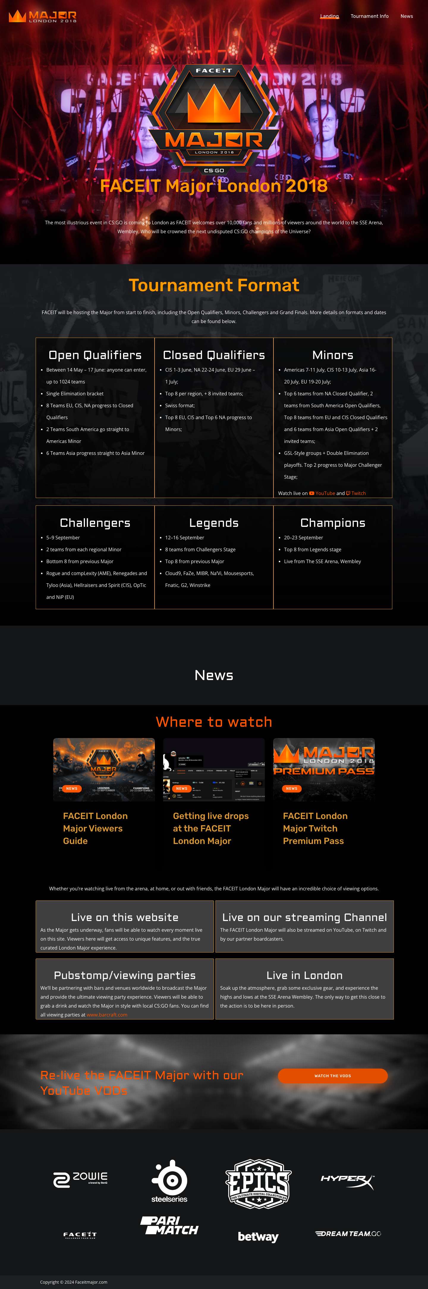 FACEIT Pro League - Full Screenshot