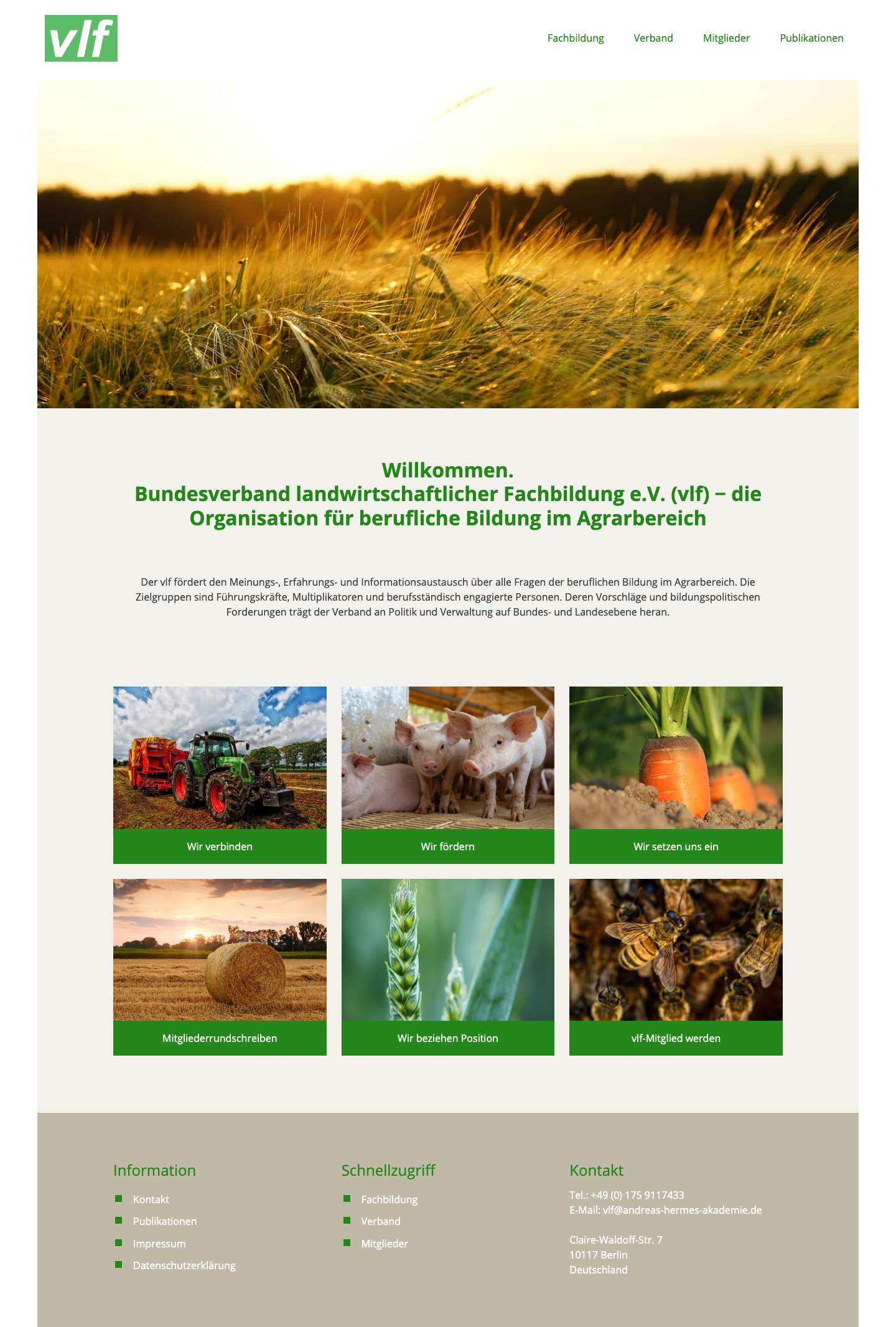 Startseite - vlf - Full Screenshot