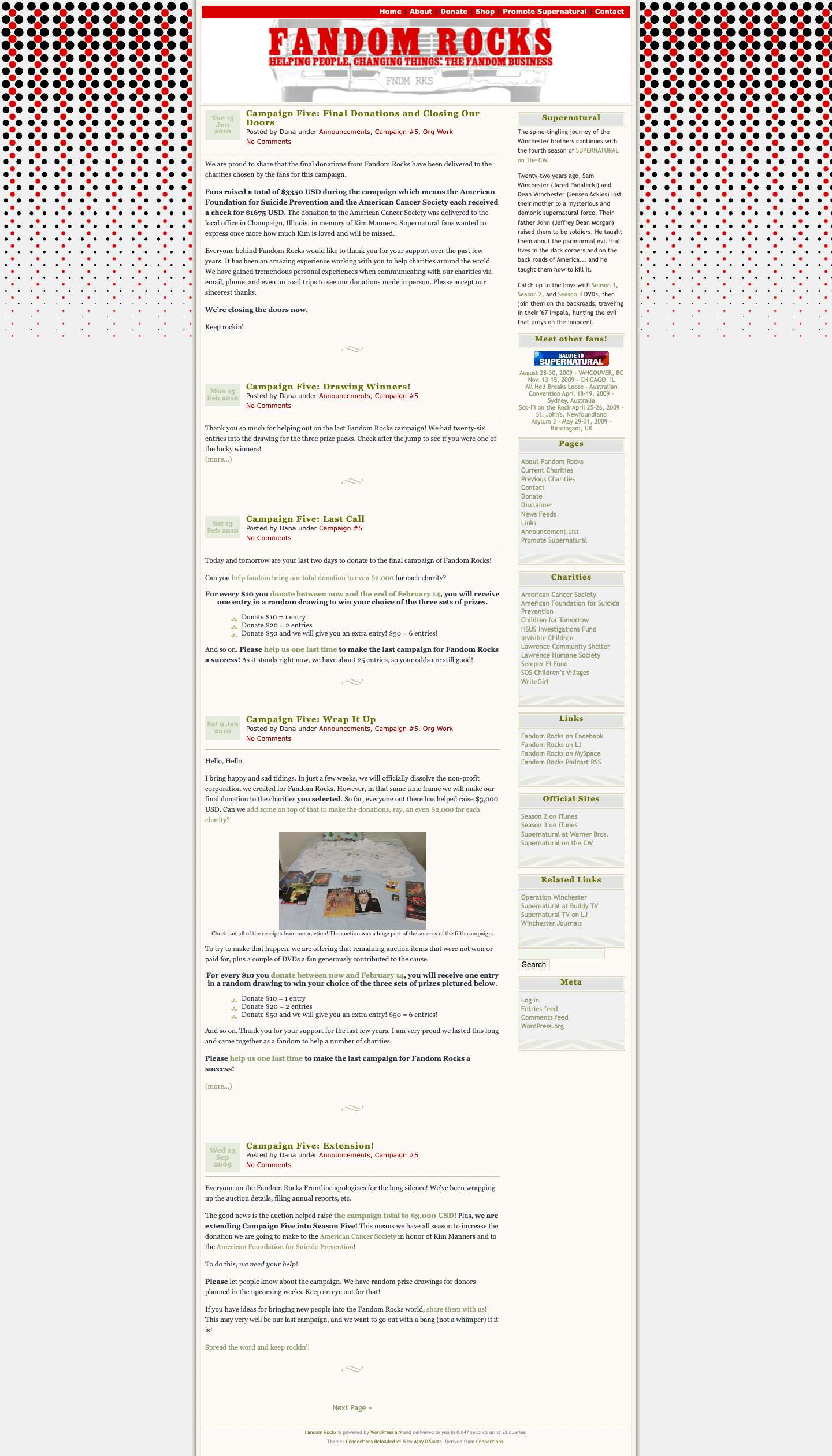 Fandom Rocks - Full Screenshot