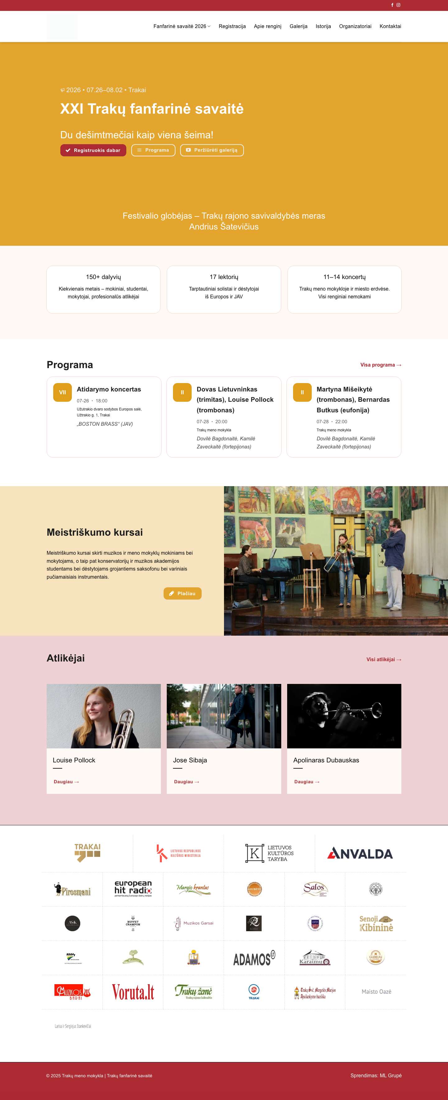Trakų fanfarinė savaitė - Trakų fanfarinė savaitė - Full Screenshot