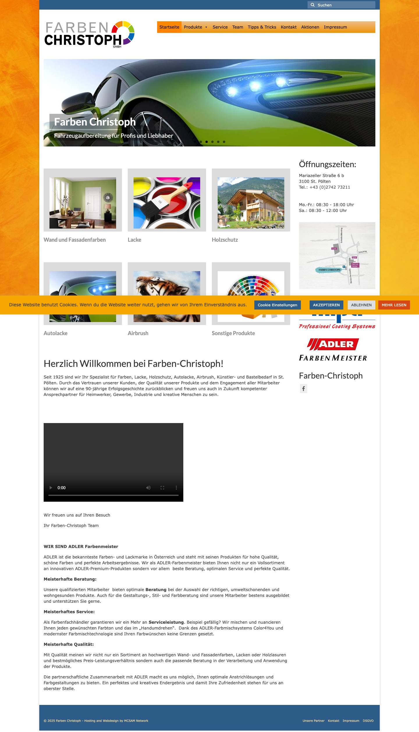 Farben Christoph - Full Screenshot