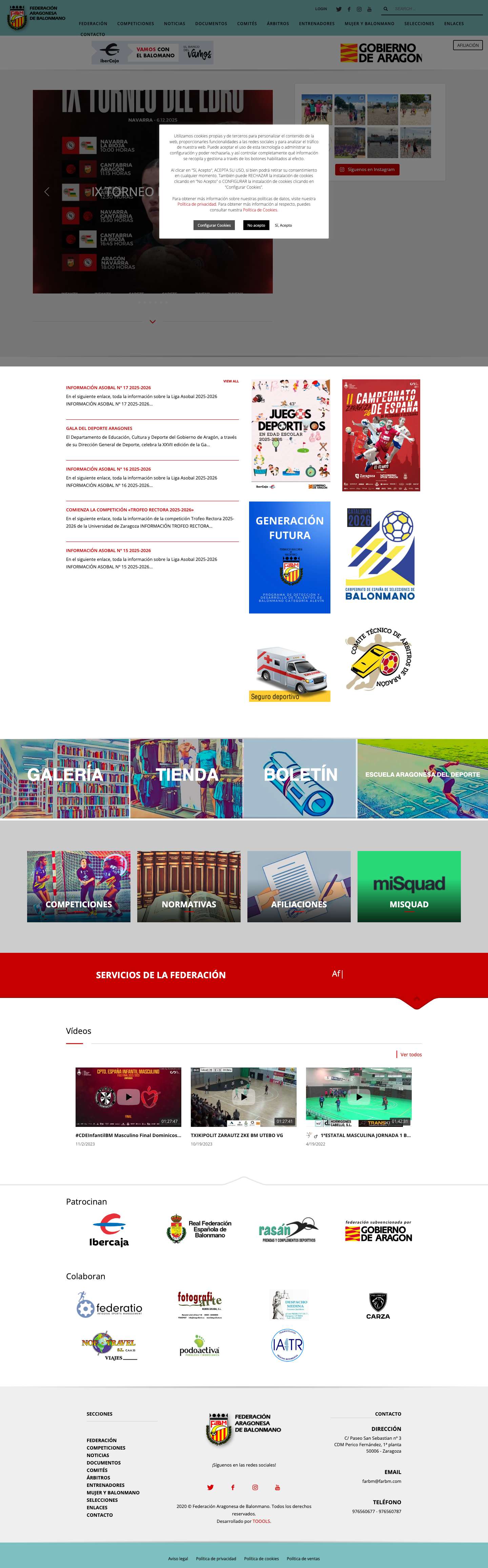 FARBM - Home - Full Screenshot