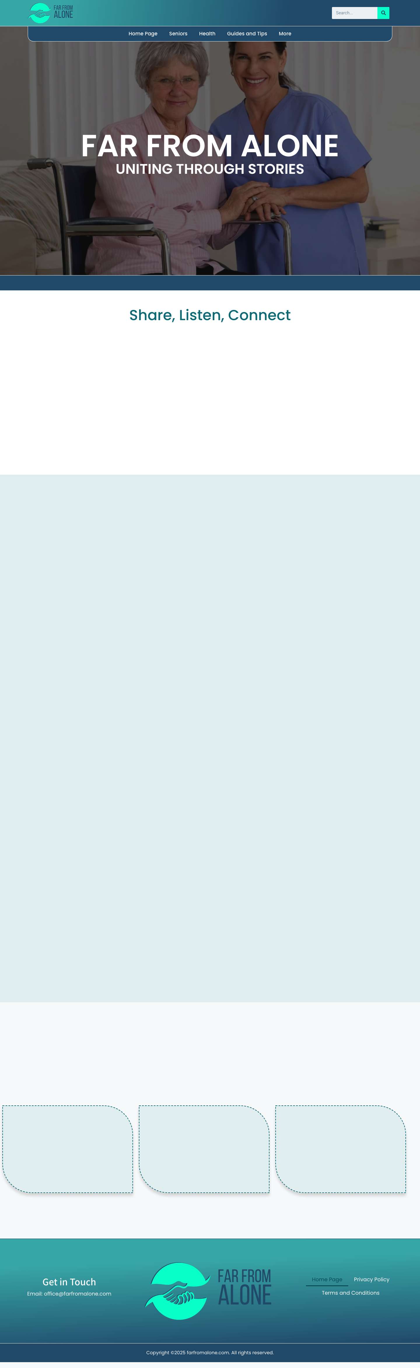 Far From Alone - Empower Together - Full Screenshot