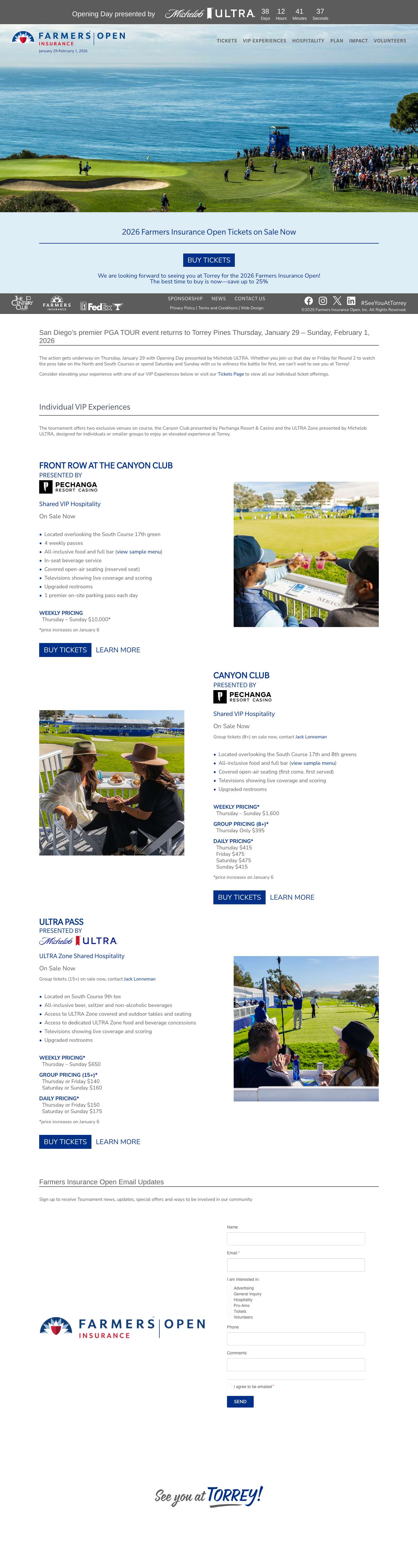 Farmers Insurance Open - Full Screenshot