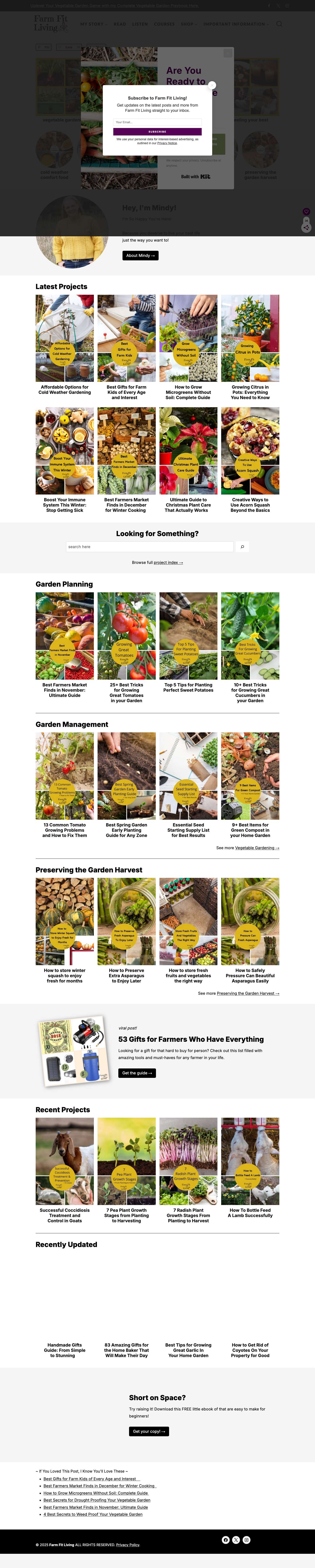 Your Guide to Rural Life, Health & Happiness - Farm Fit LivingFacebookXInstagramExpandExpandExpandSearchSearchToggle MenuFacebookXInstagramExpandExpandExpandFacebookXInstagramToggle Menu CloseSearch - Full Screenshot