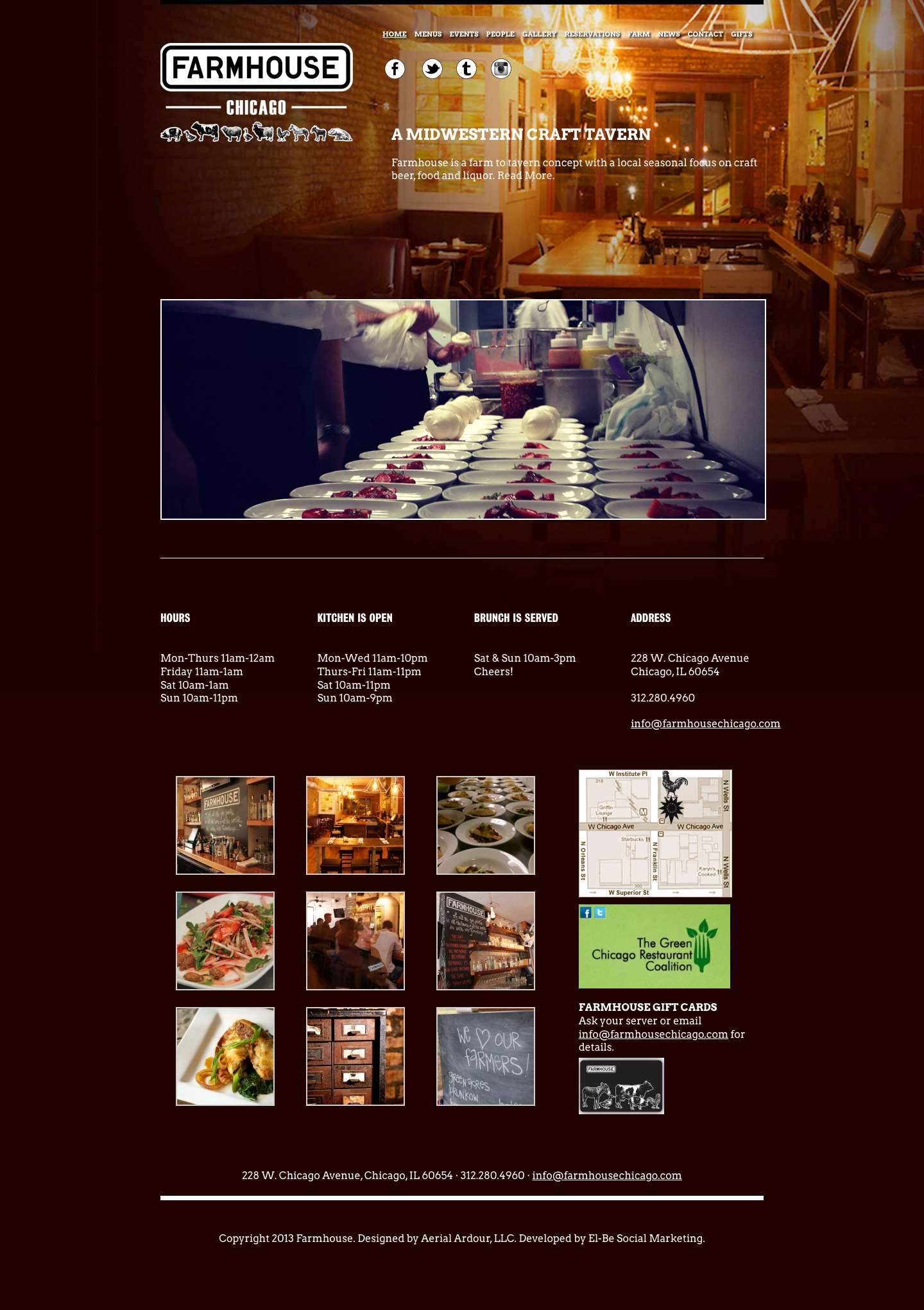 Farmhouse Chicago | Honest To The Heartland - Full Screenshot