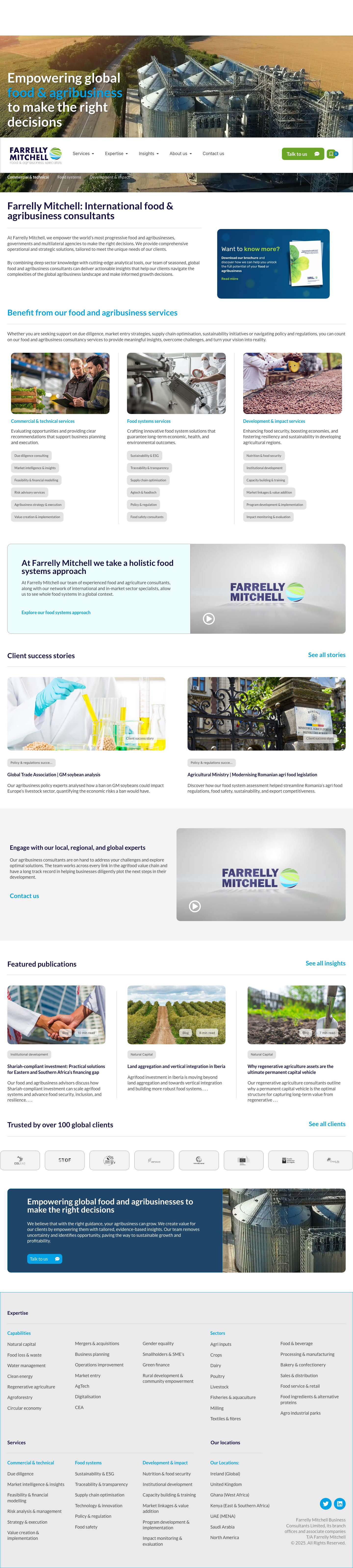 Home - Farrelly Mitchell - Full Screenshot