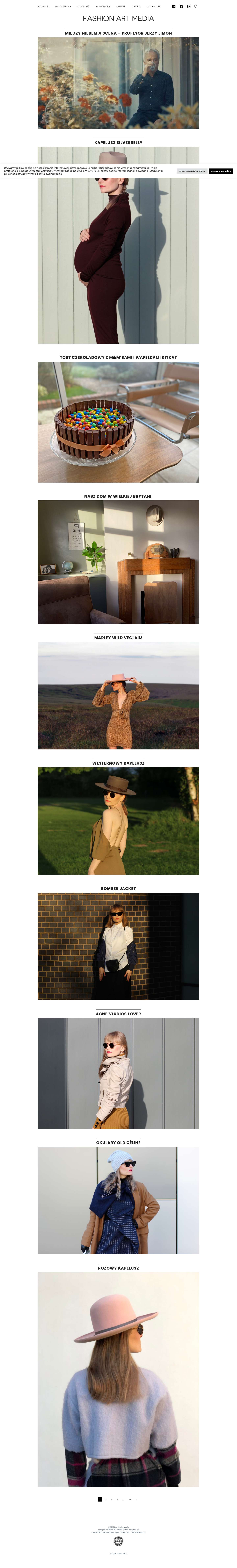 Fashion Art Media - Full Screenshot