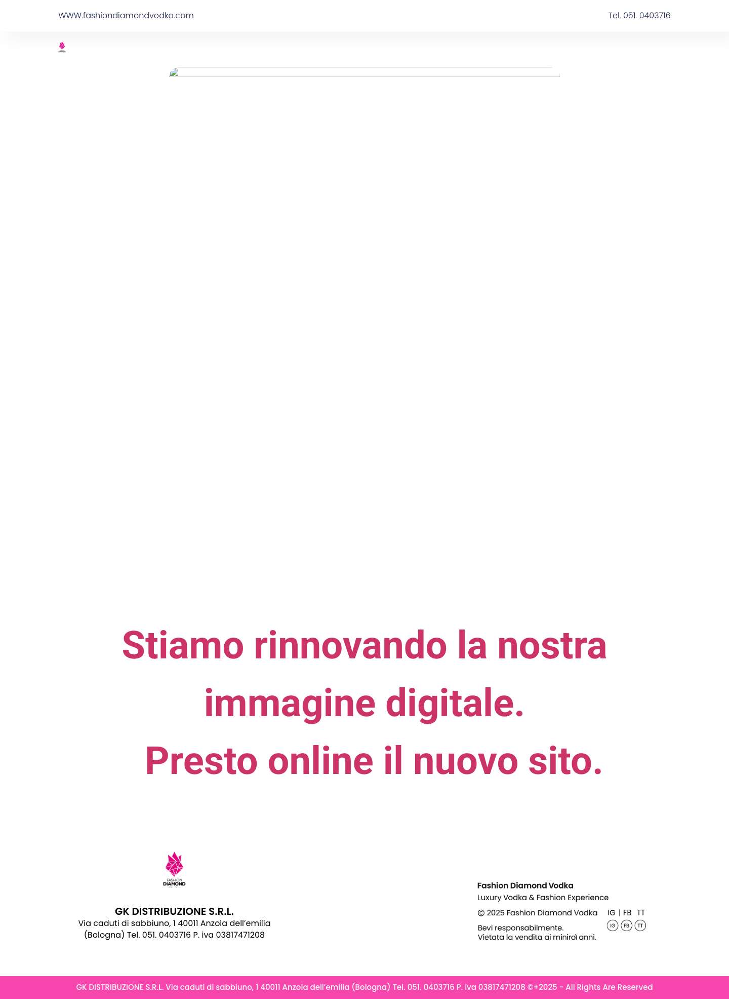 FASHION DIAMOND – VODKA LUXURY - Full Screenshot