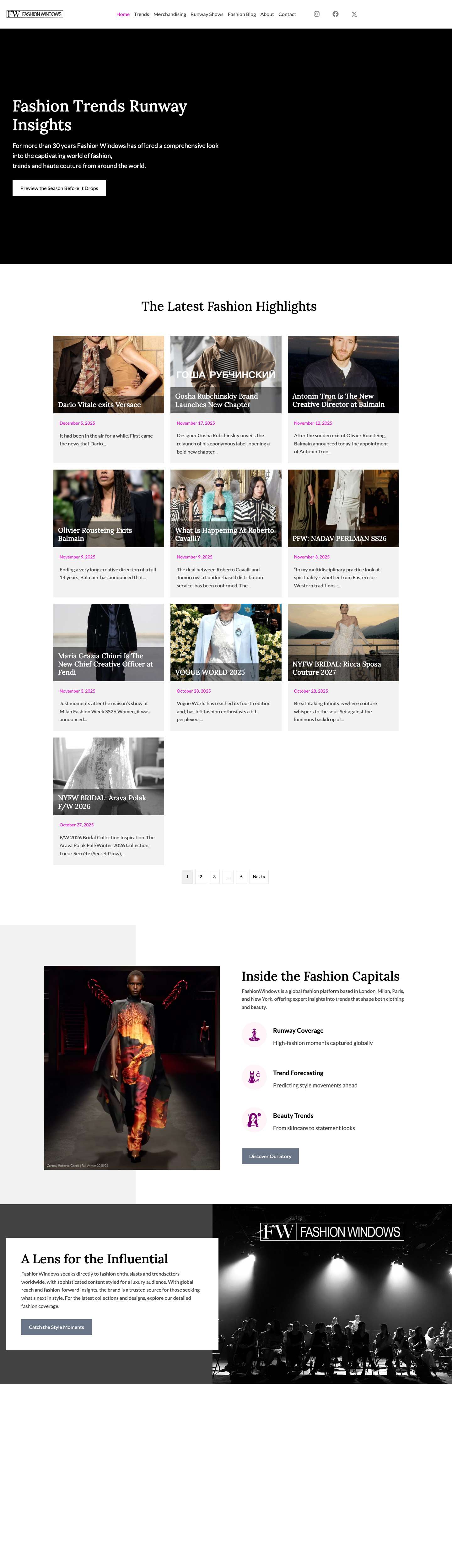 Global Styling - FashionWindows - Full Screenshot