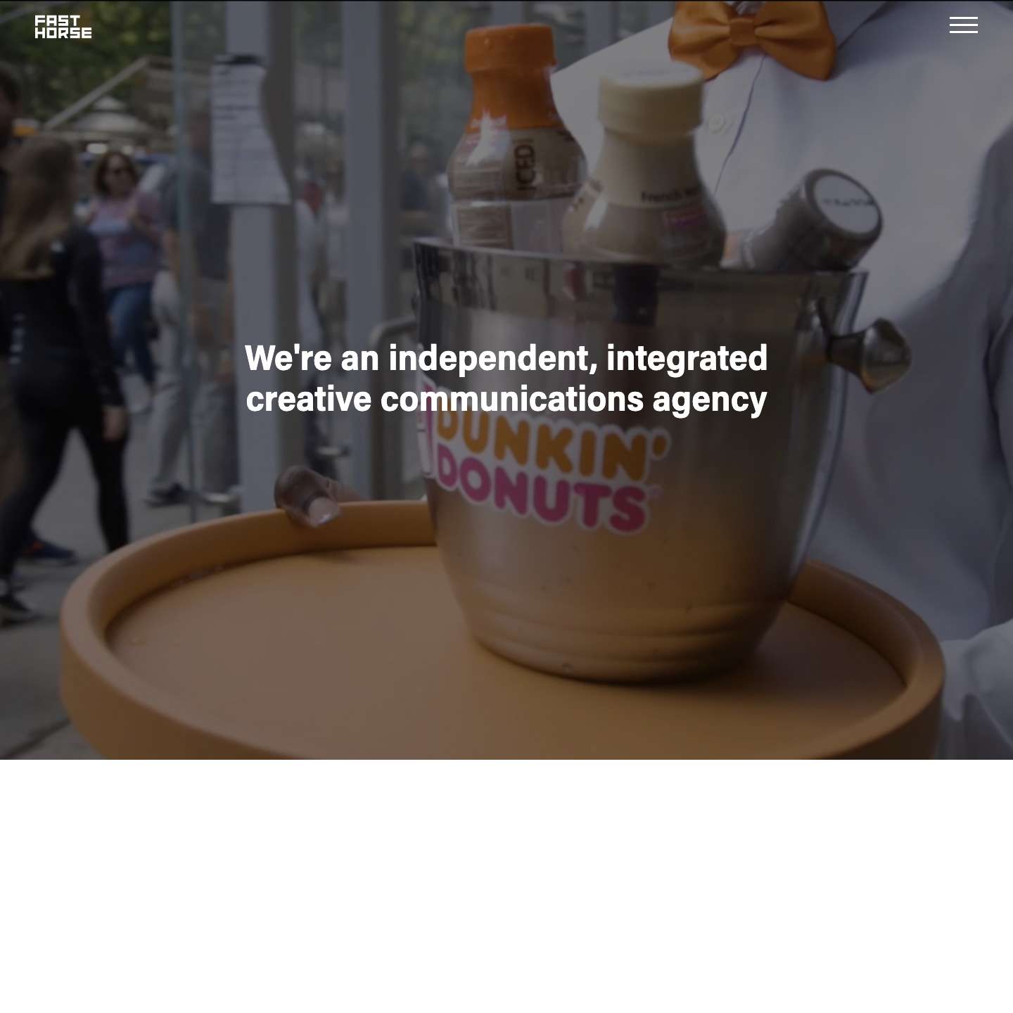 Fast Horse - Integrated Creative Communications Agency - Full Screenshot