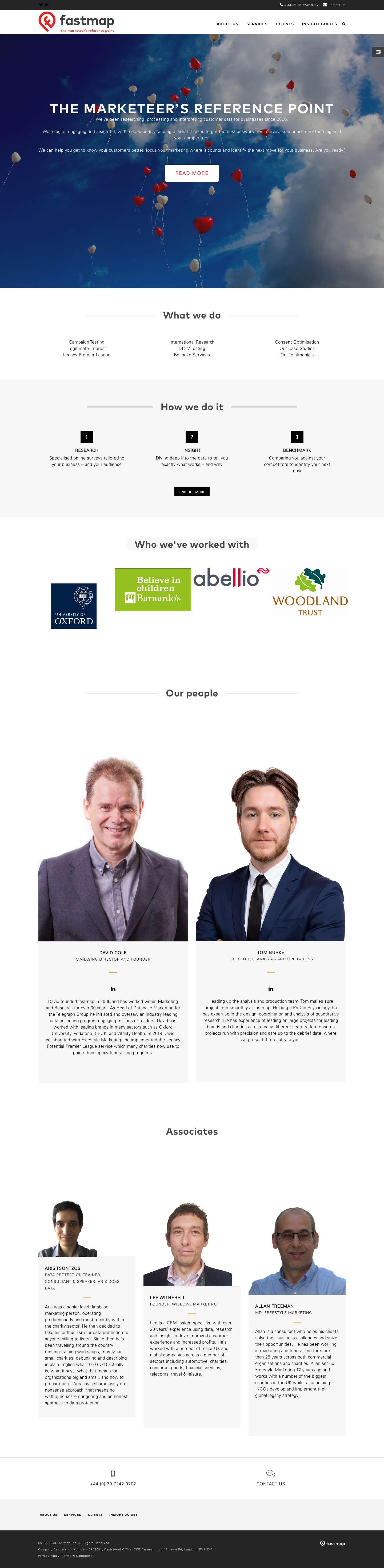 fastmap – the marketeer's reference point - Full Screenshot