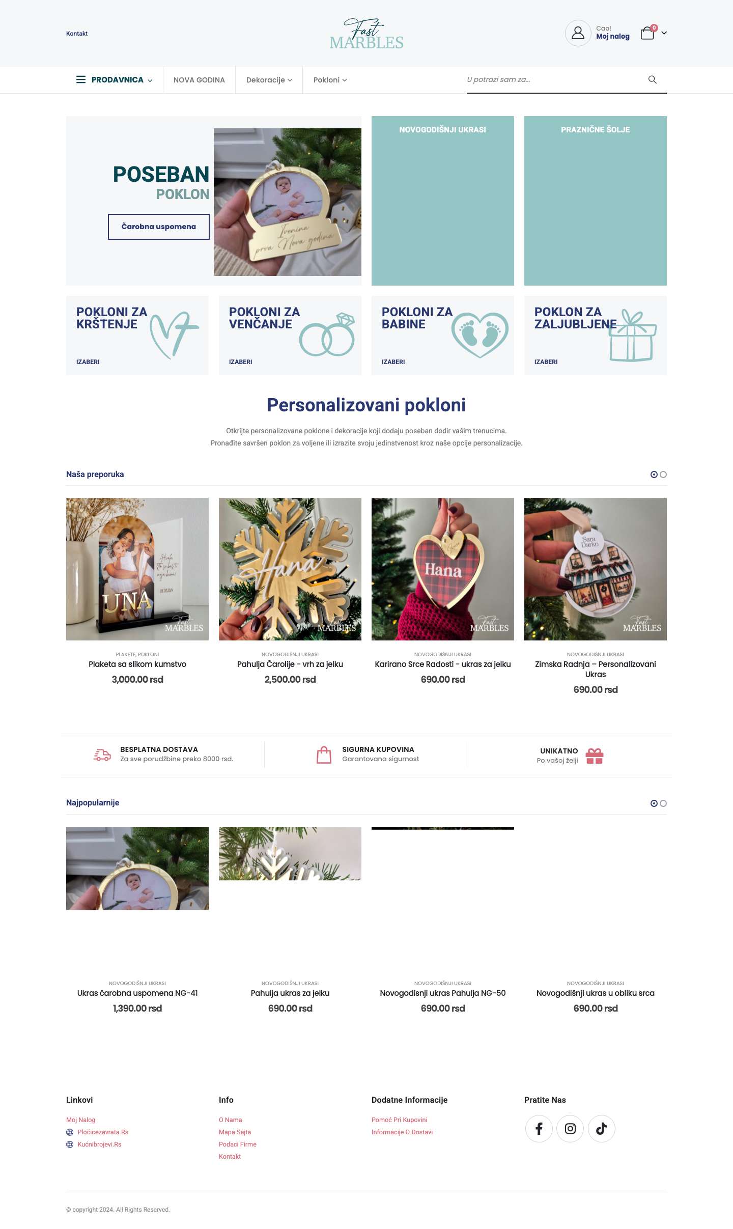 Personalizovani pokloni | Fast Marbles - Full Screenshot