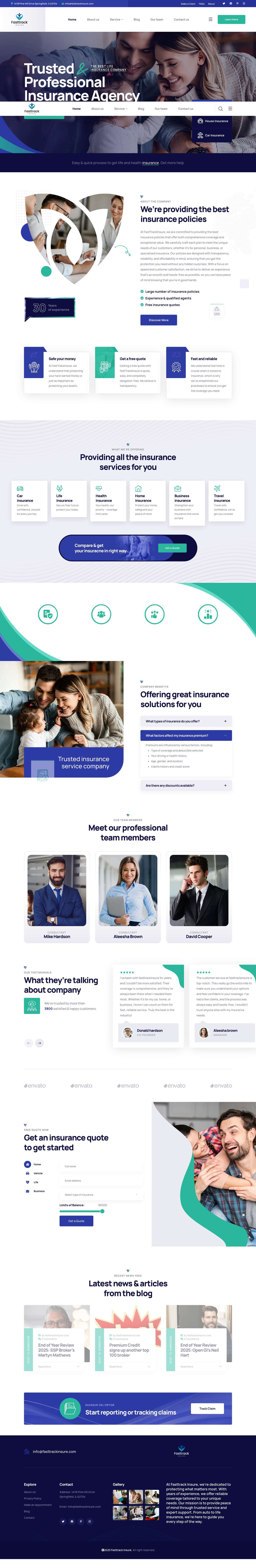Find the Cheapest Insurance Company | Affordable Options - Full Screenshot