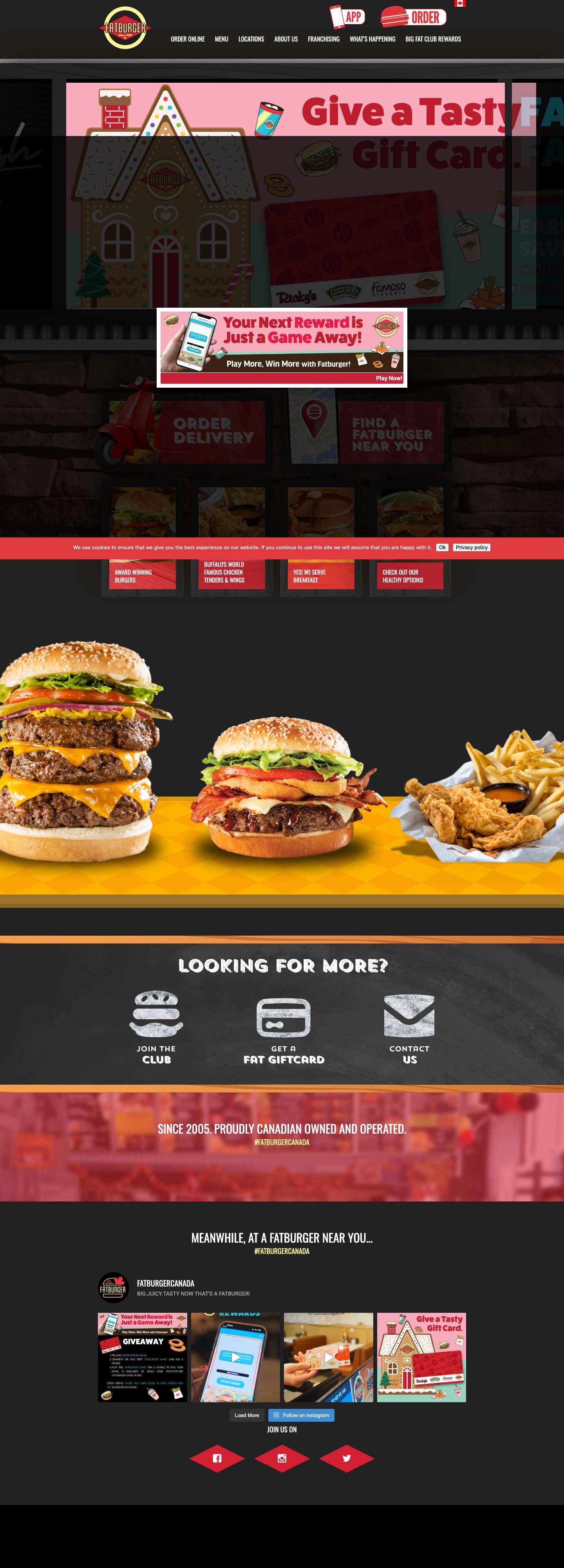 The Biggest, Juiciest Burgers You'll Ever Taste - Fatburger - Full Screenshot